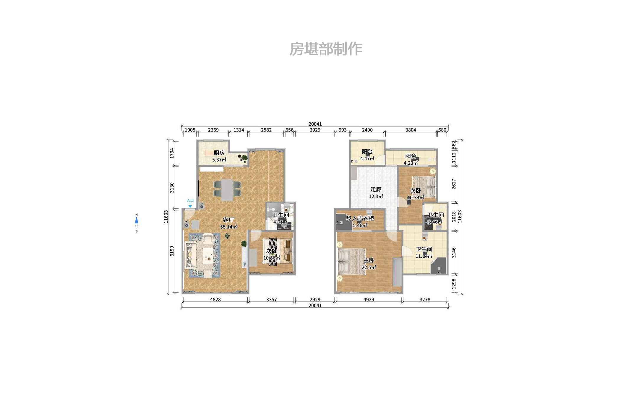 芙蓉公寓室内图2