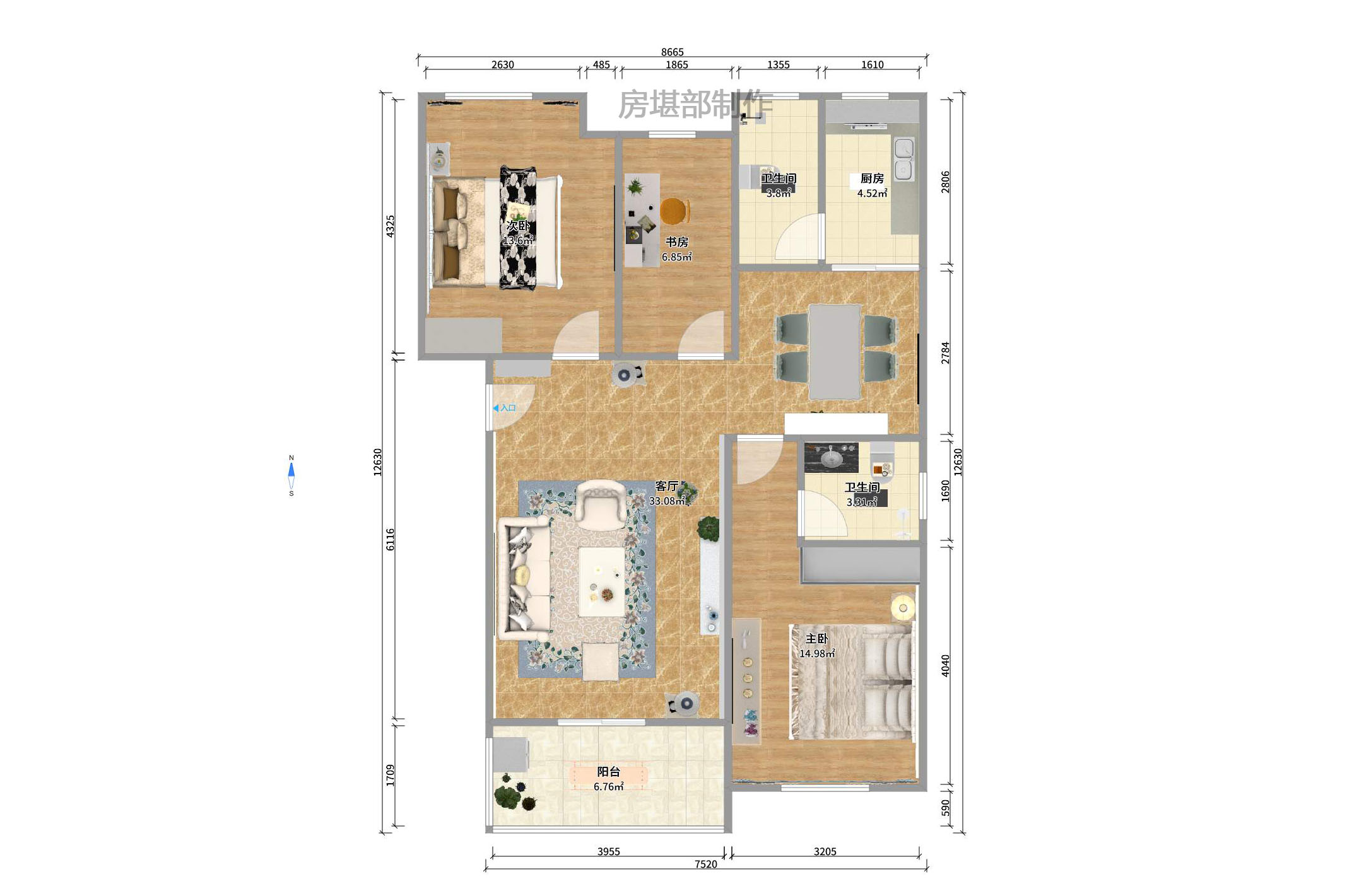 四方小区 四方小区室内图2