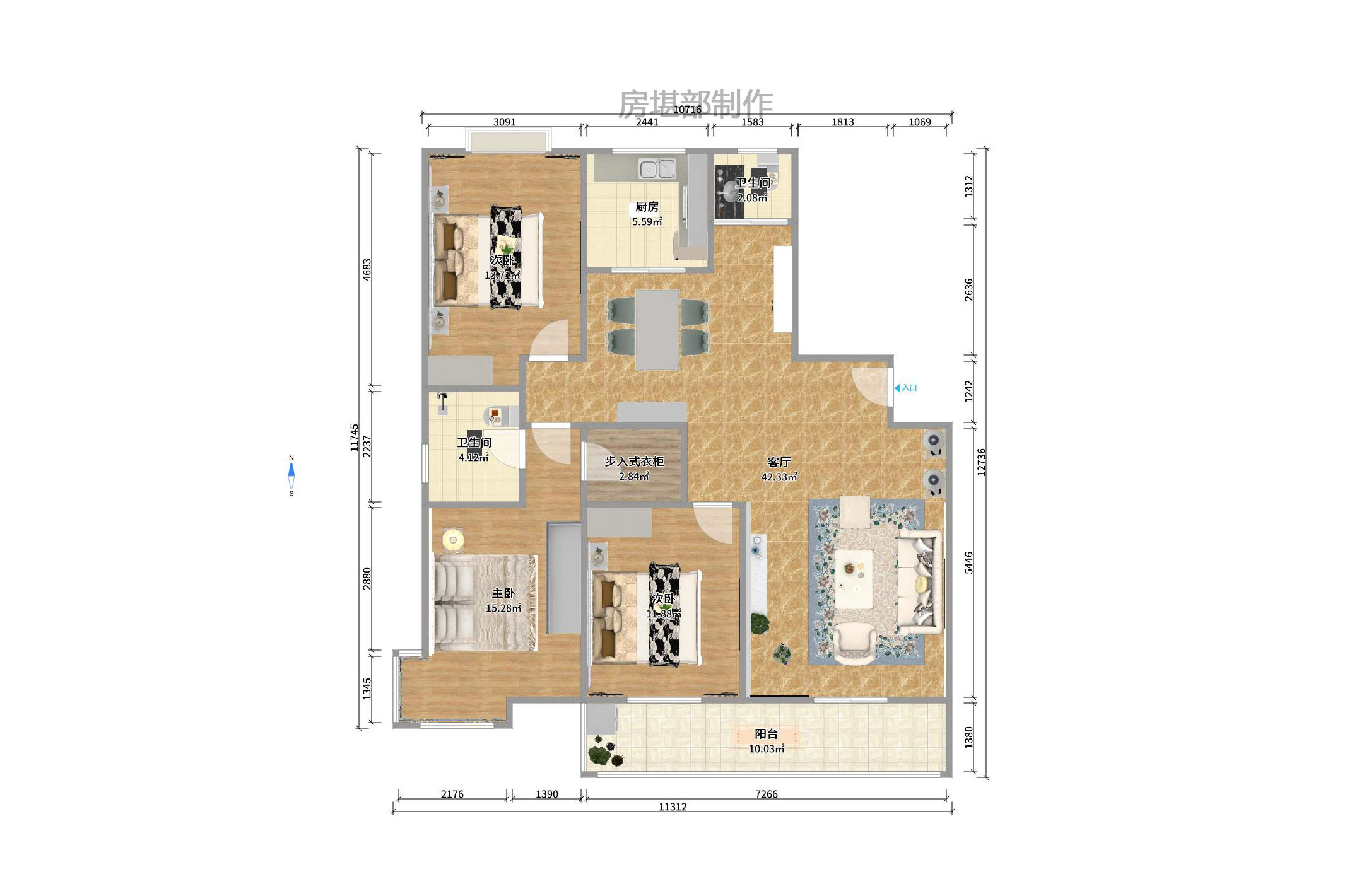 职院街LG曙光宿舍 职院街LG曙光宿舍室内图2