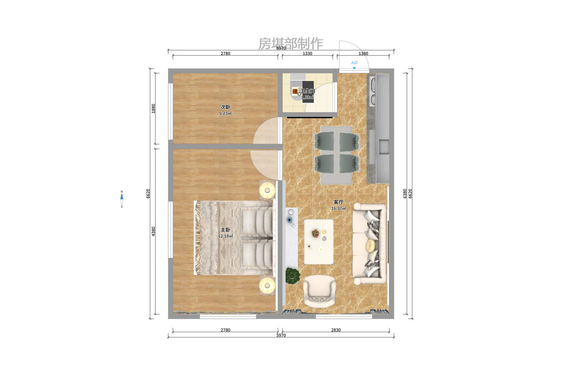 达美D6区 达美D6区室内图2