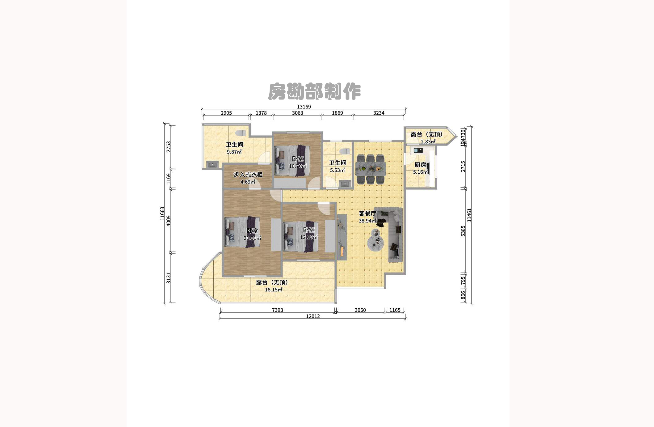 幸福里润城(幸福里二期)  1室1厅2卫    1200.0元/月 幸福里润城(幸福里二期)  1室1厅2卫    1200.0元/月户型图