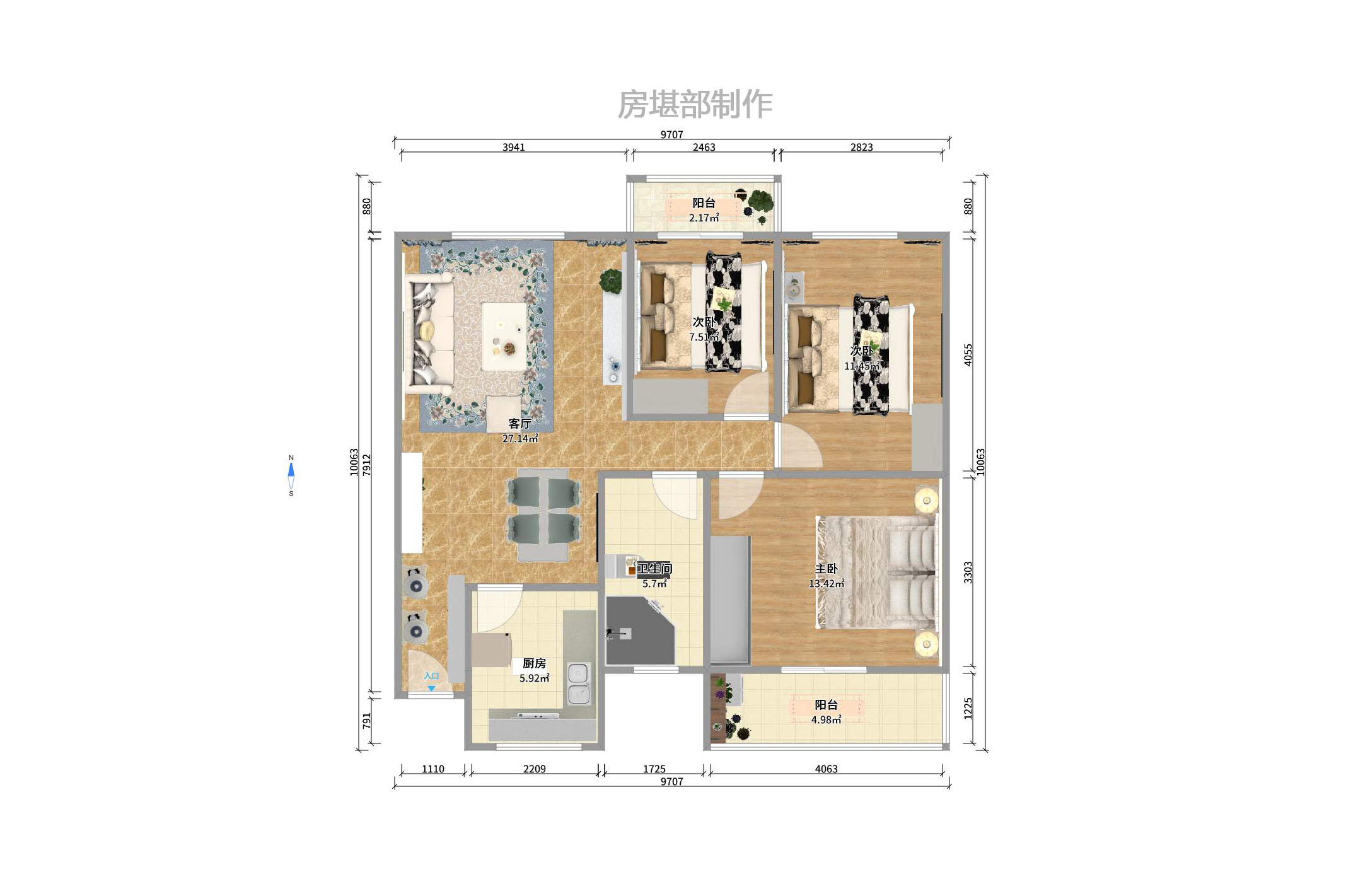 德馨園室內(nèi)圖2