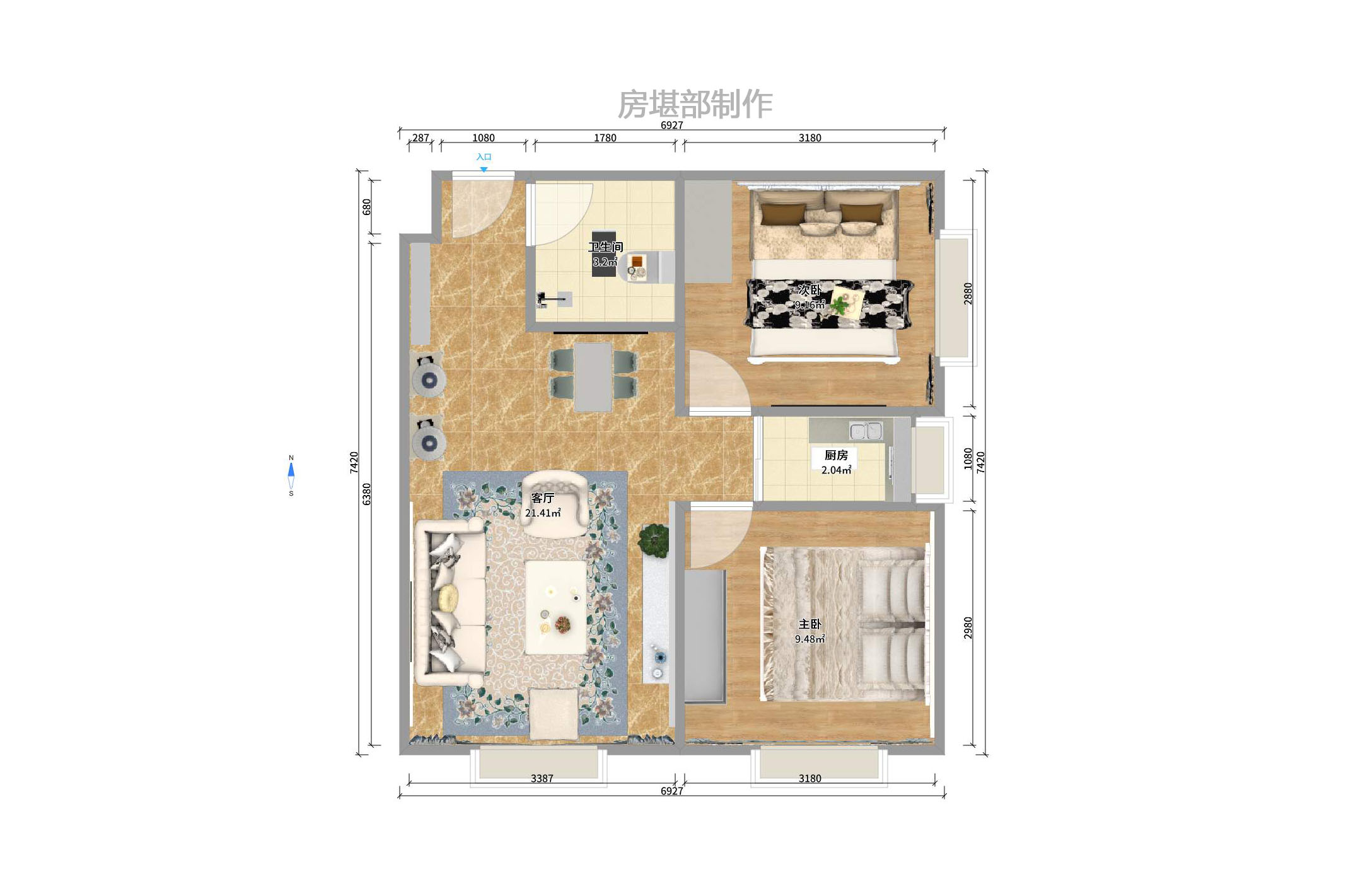 山水华景 山水华景室内图2