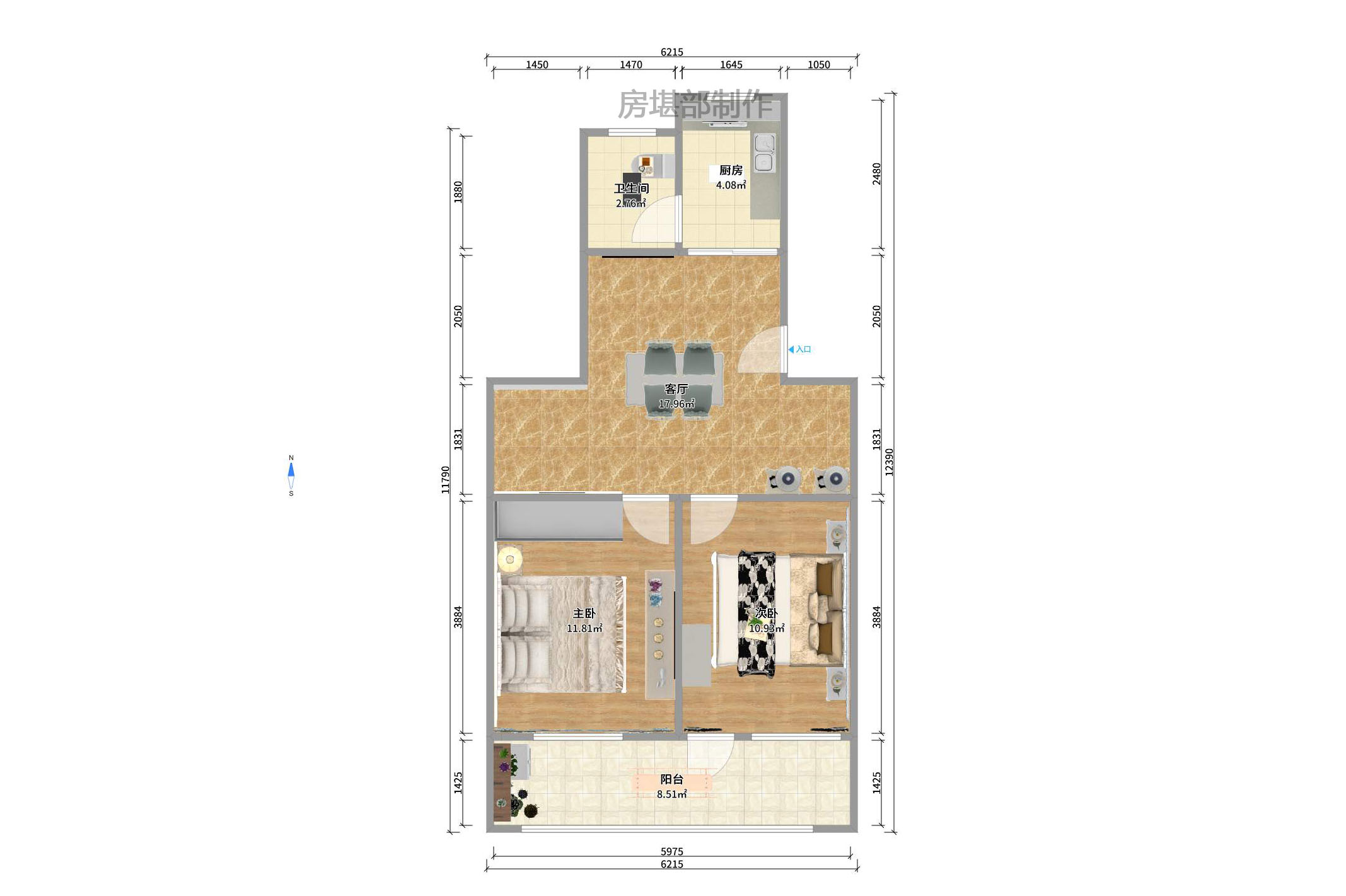 开福区联运公司宿舍 开福区联运公司宿舍室内图2