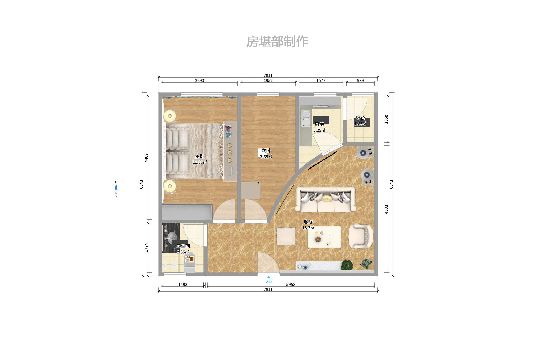 富绿新村室内图2