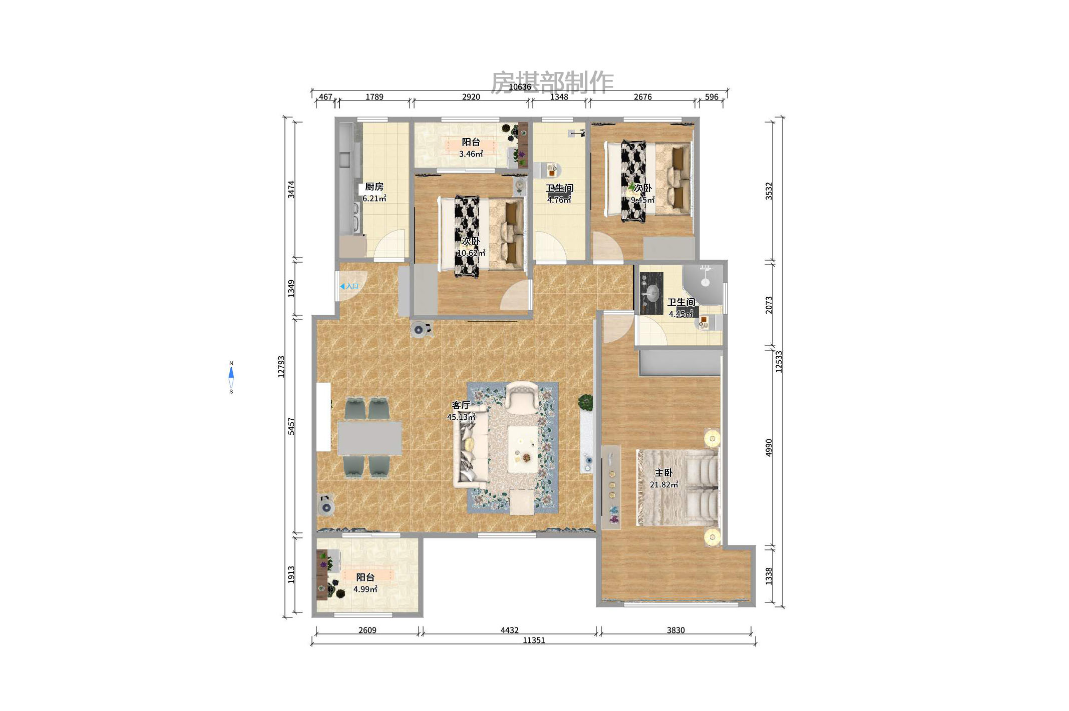 汀湘十里 汀湘十里室内图2