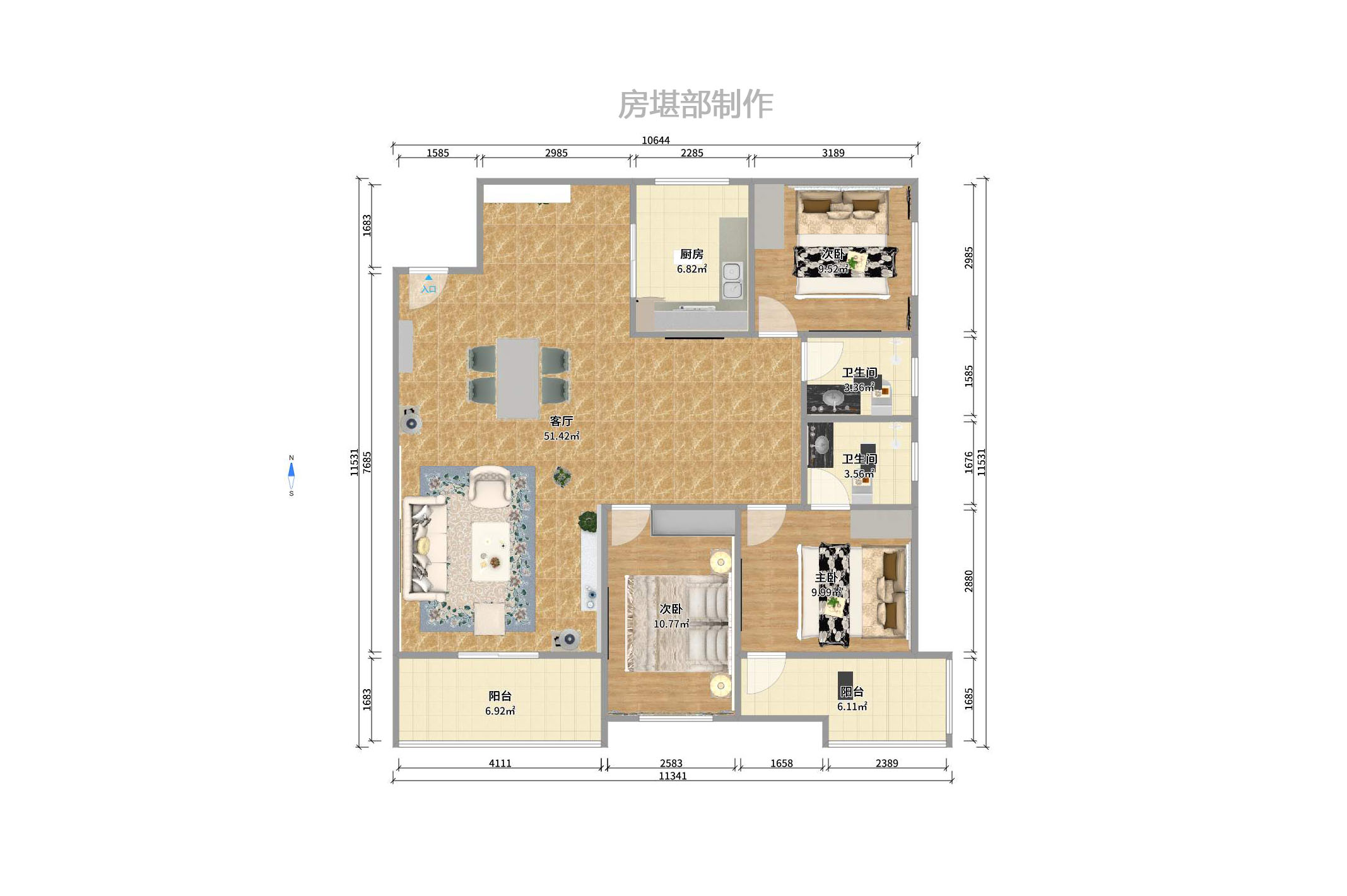 华欣公寓 华欣公寓室内图2