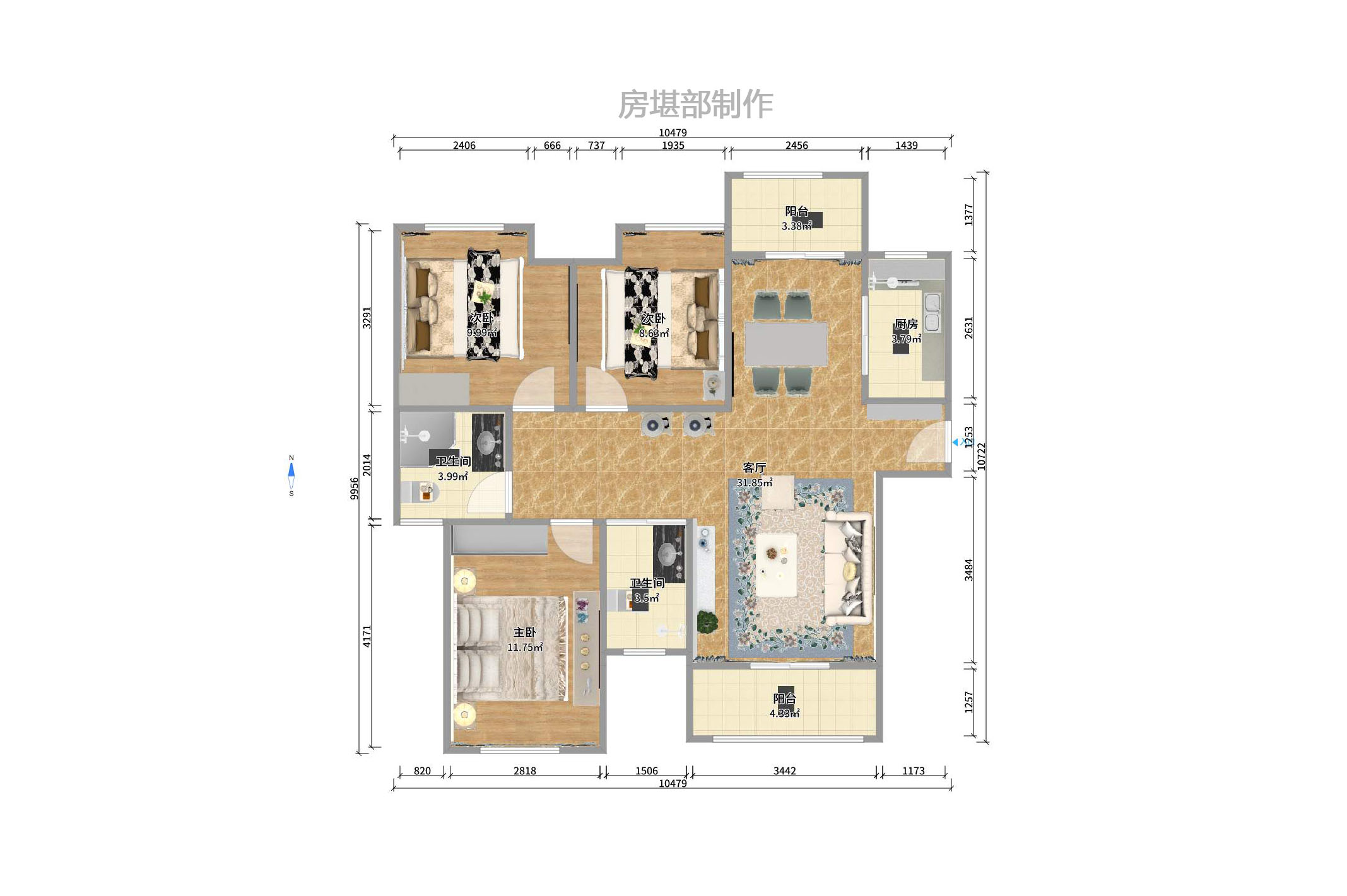 恒生碧水龙庭 恒生碧水龙庭室内图2
