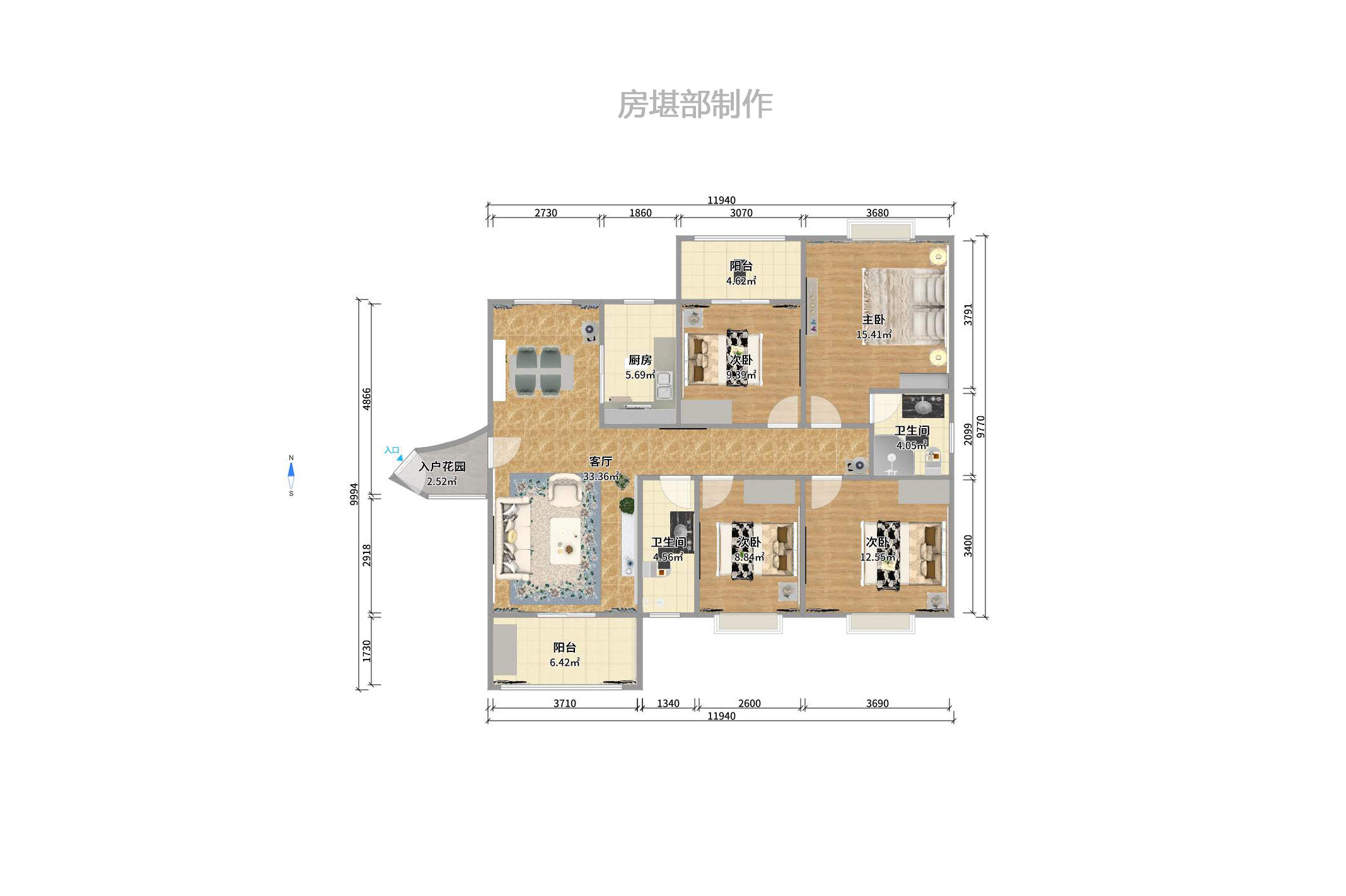 长丰星城室内图2