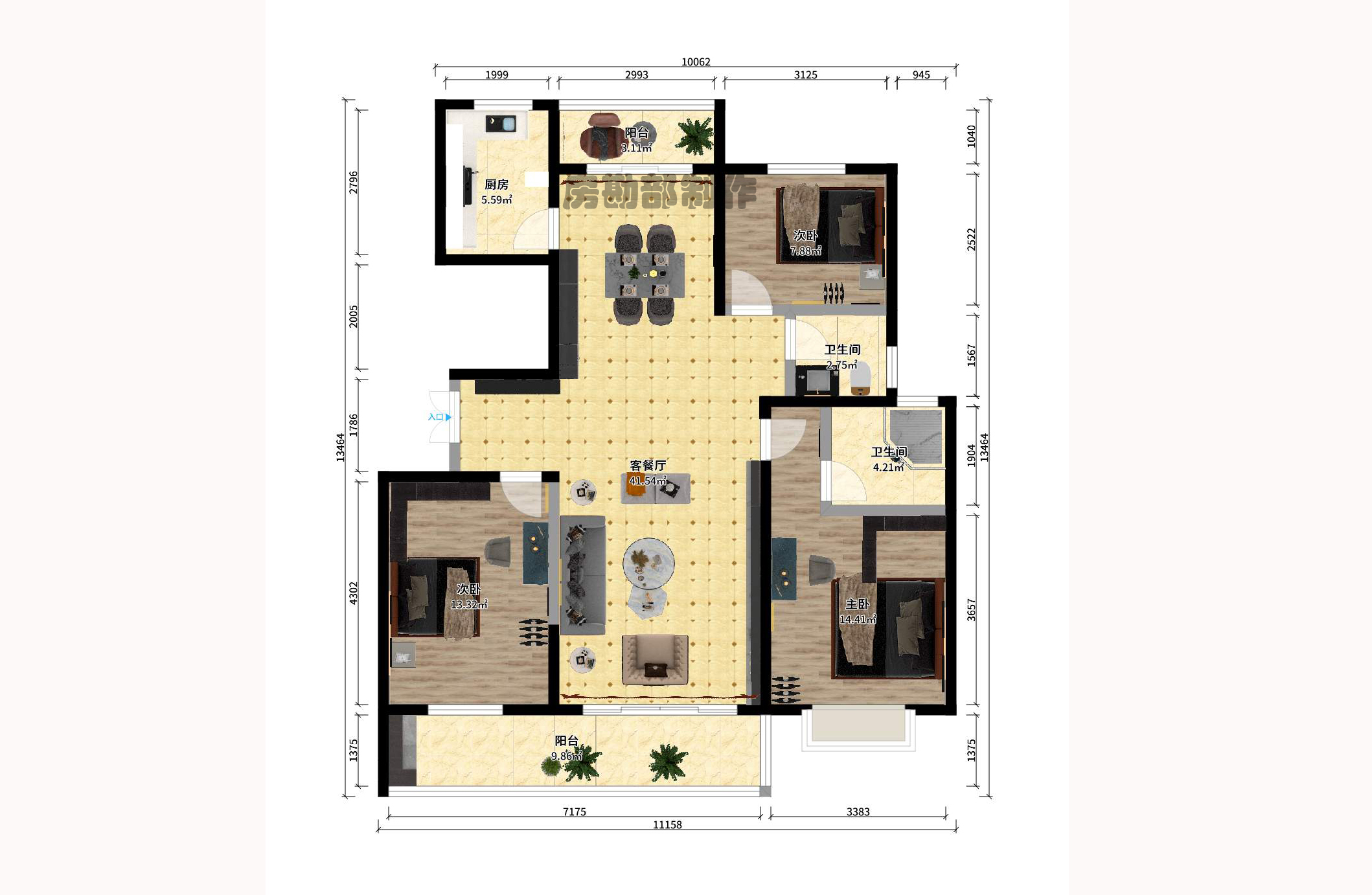海林馨香雅苑 海林馨香雅苑室内图2