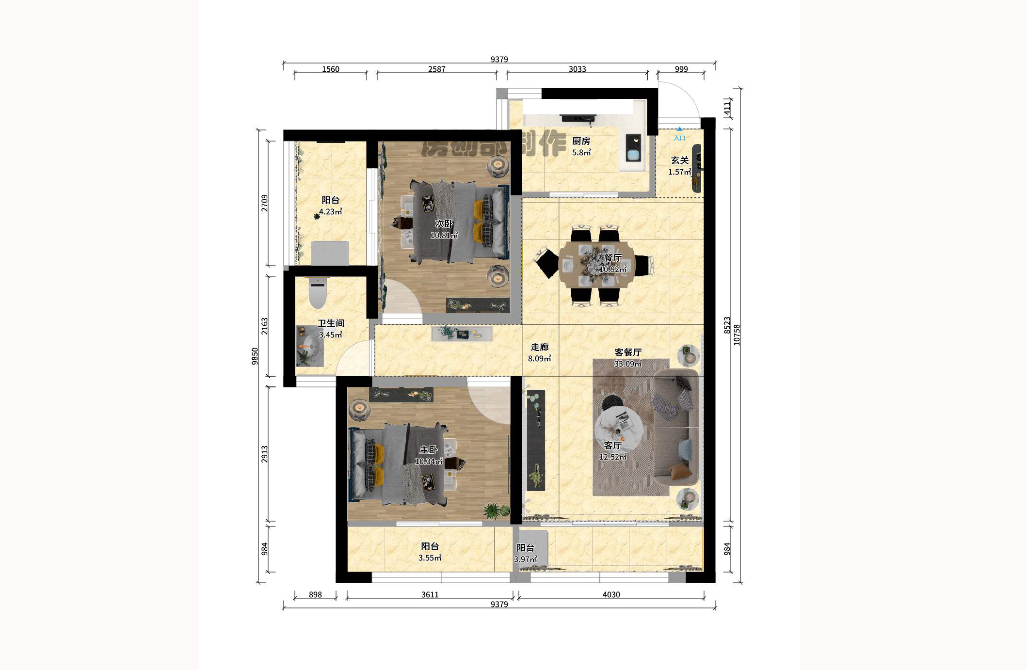 江临天下室内图2