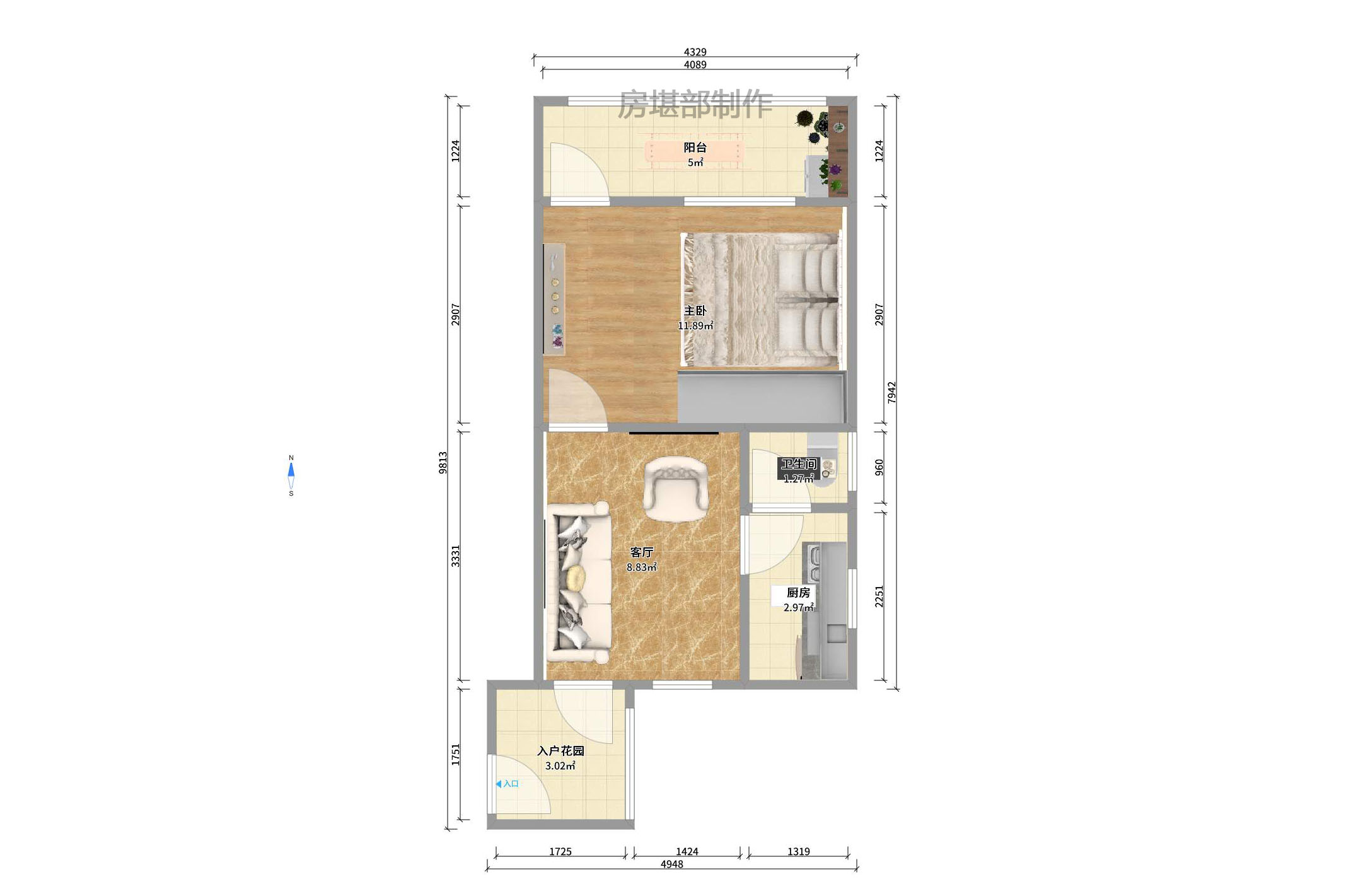 南湖路散盘 南湖路散盘室内图2