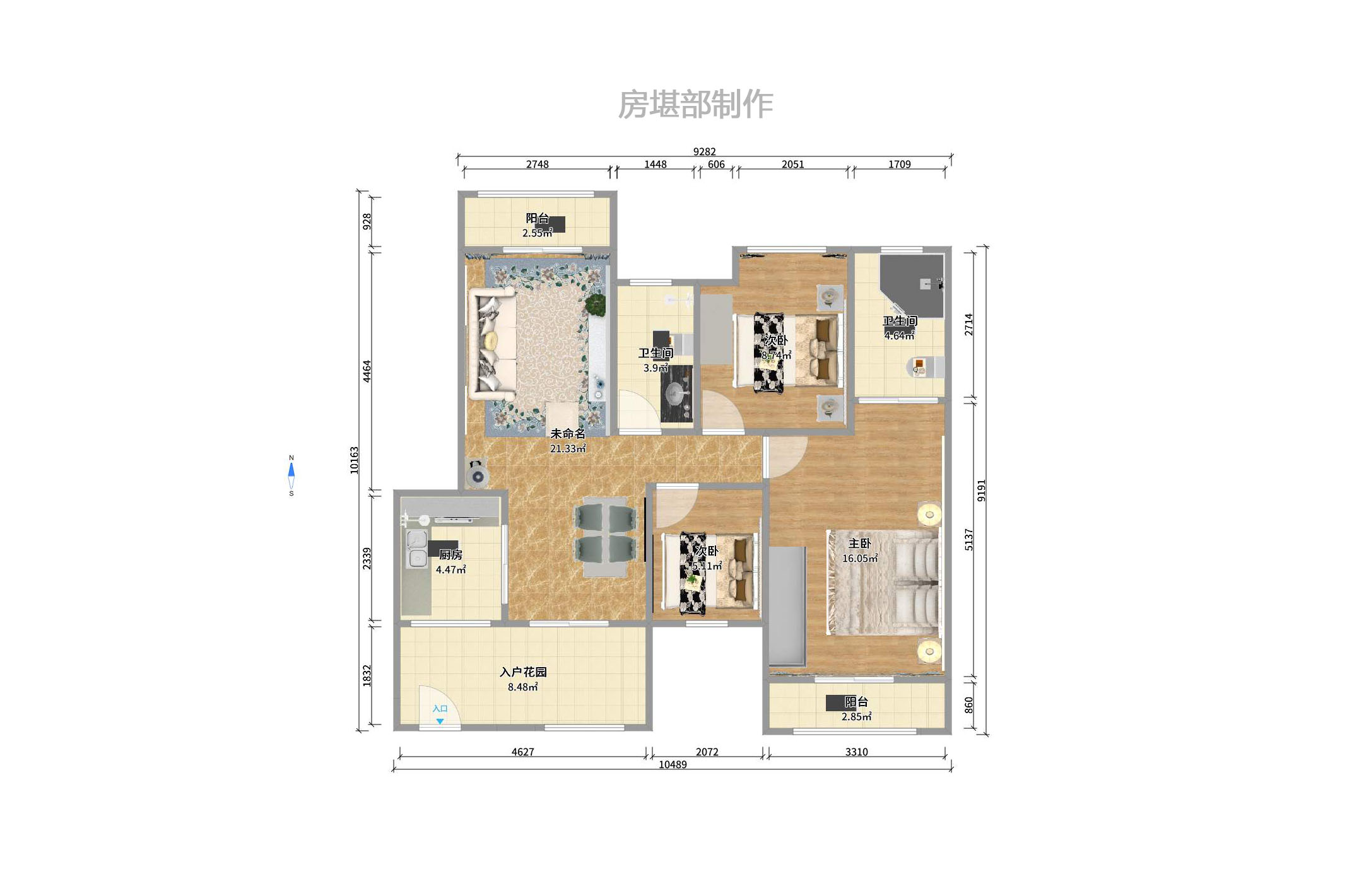 中建麓山和苑室內(nèi)圖2