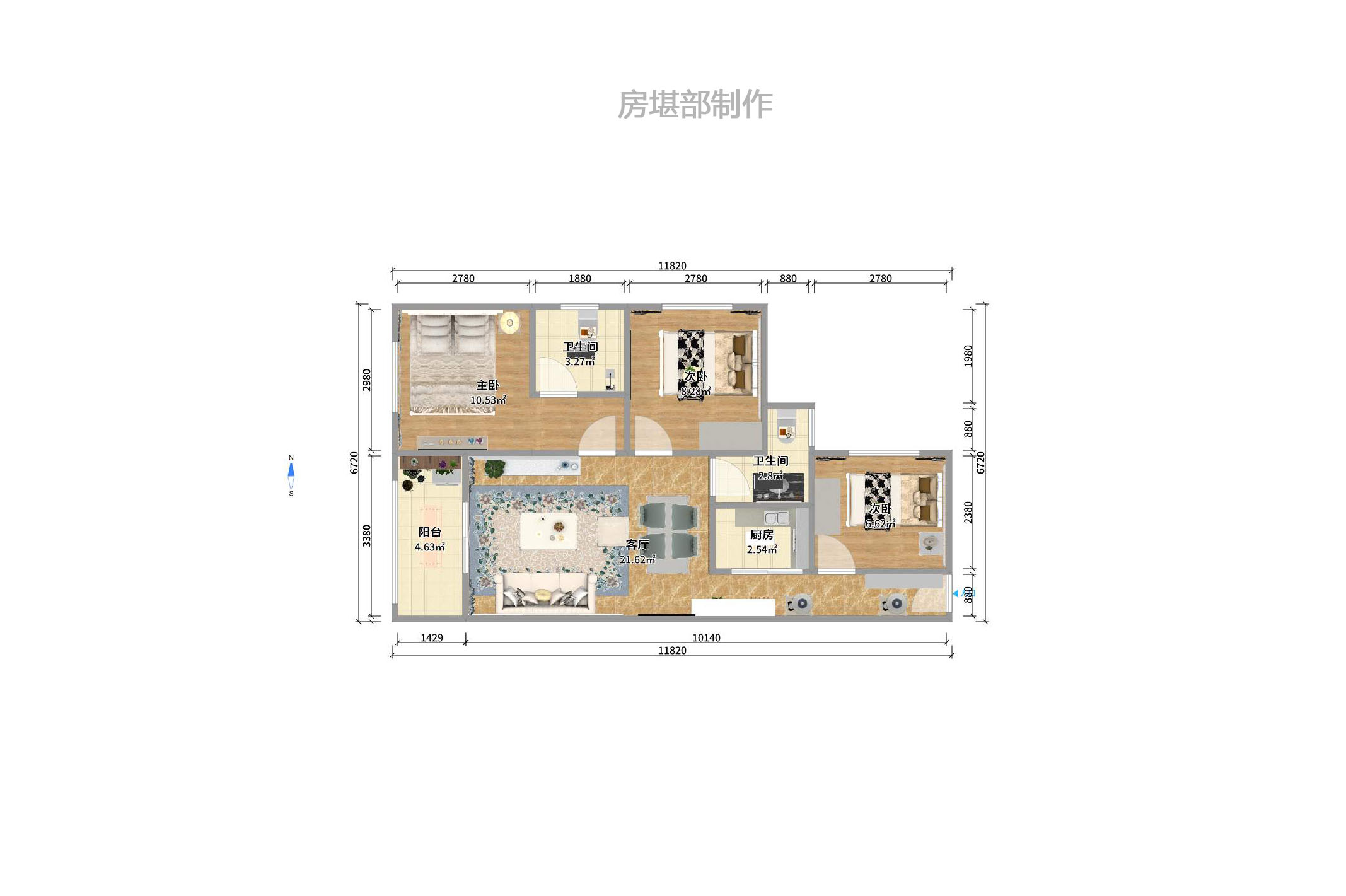 才子佳郡室内图2