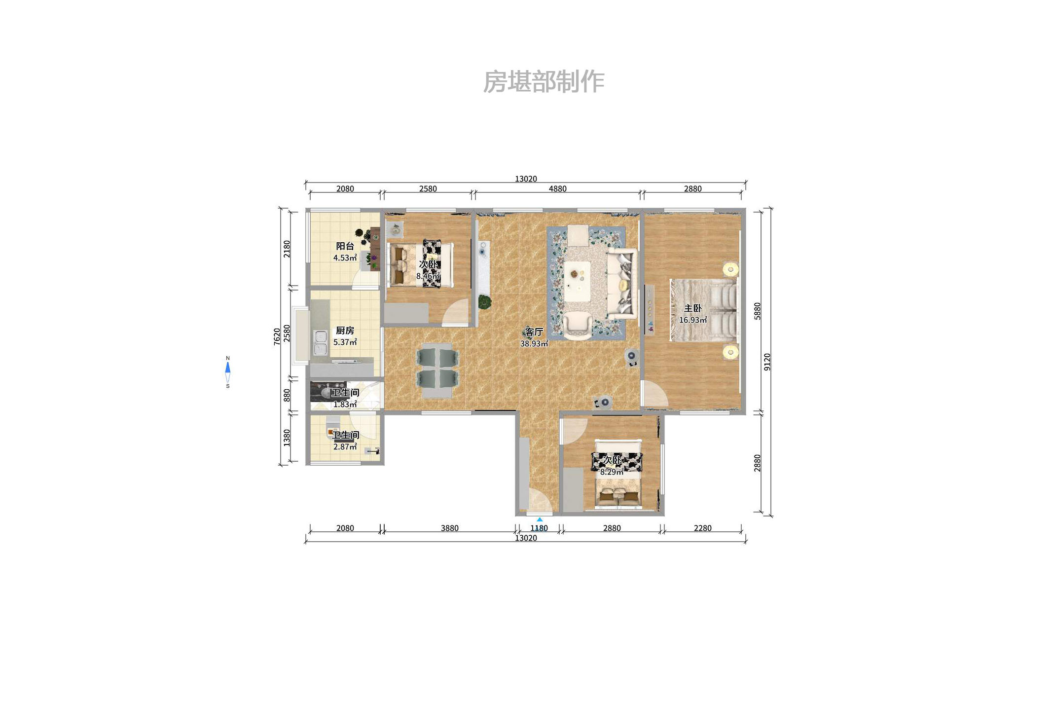芙蓉中路128号建行宿舍室内图2