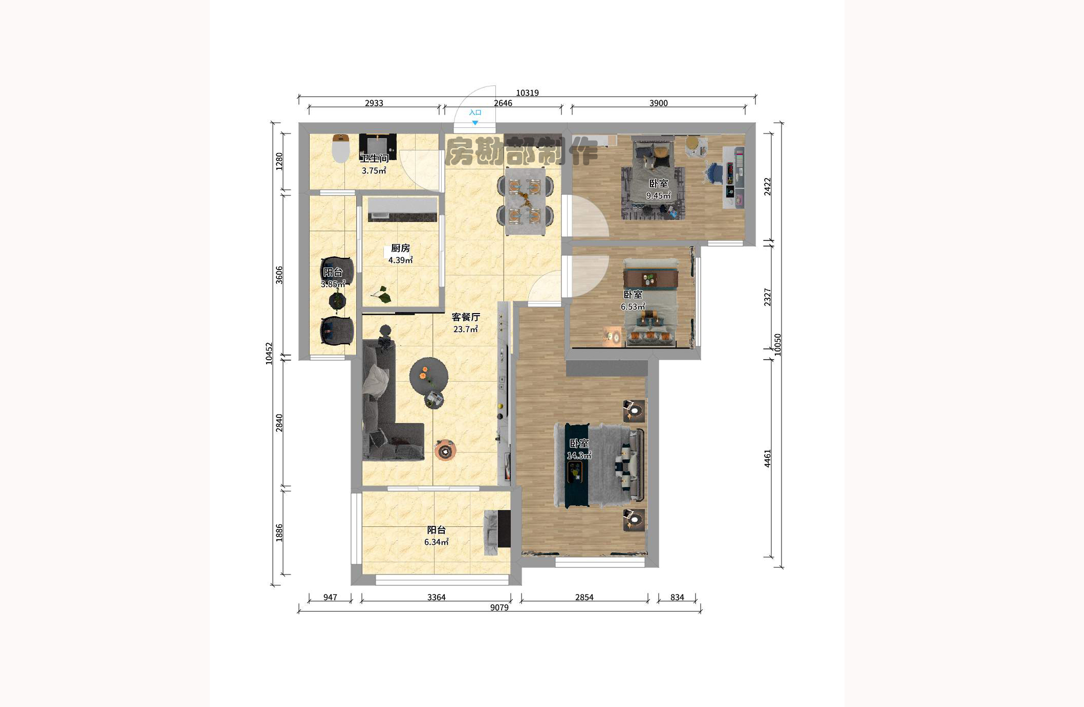 百纳广场(百纳公寓) 百纳广场(百纳公寓)室内图2