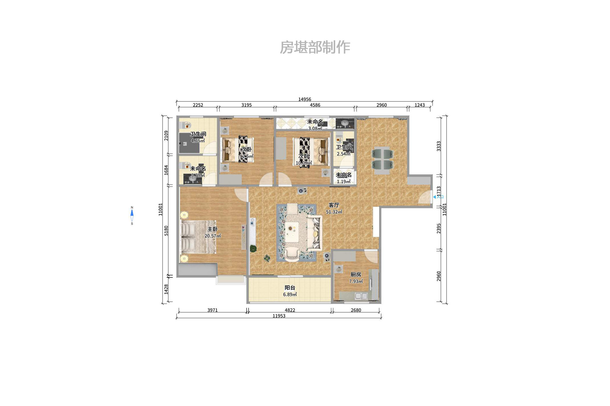 麓谷星辰室內(nèi)圖2