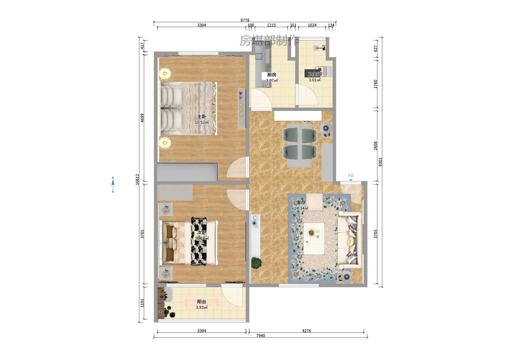 自然小区 自然小区室内图2