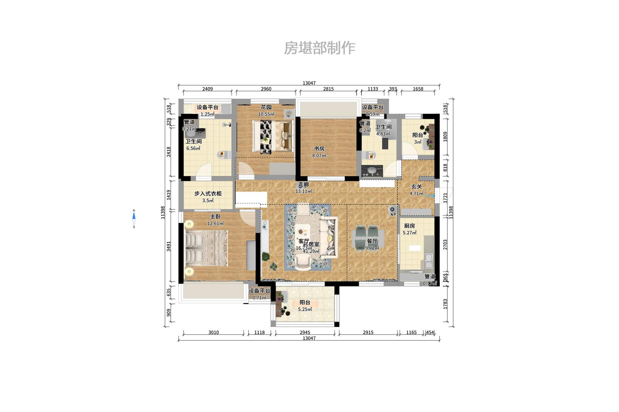 万科金域华府三四期室内图2