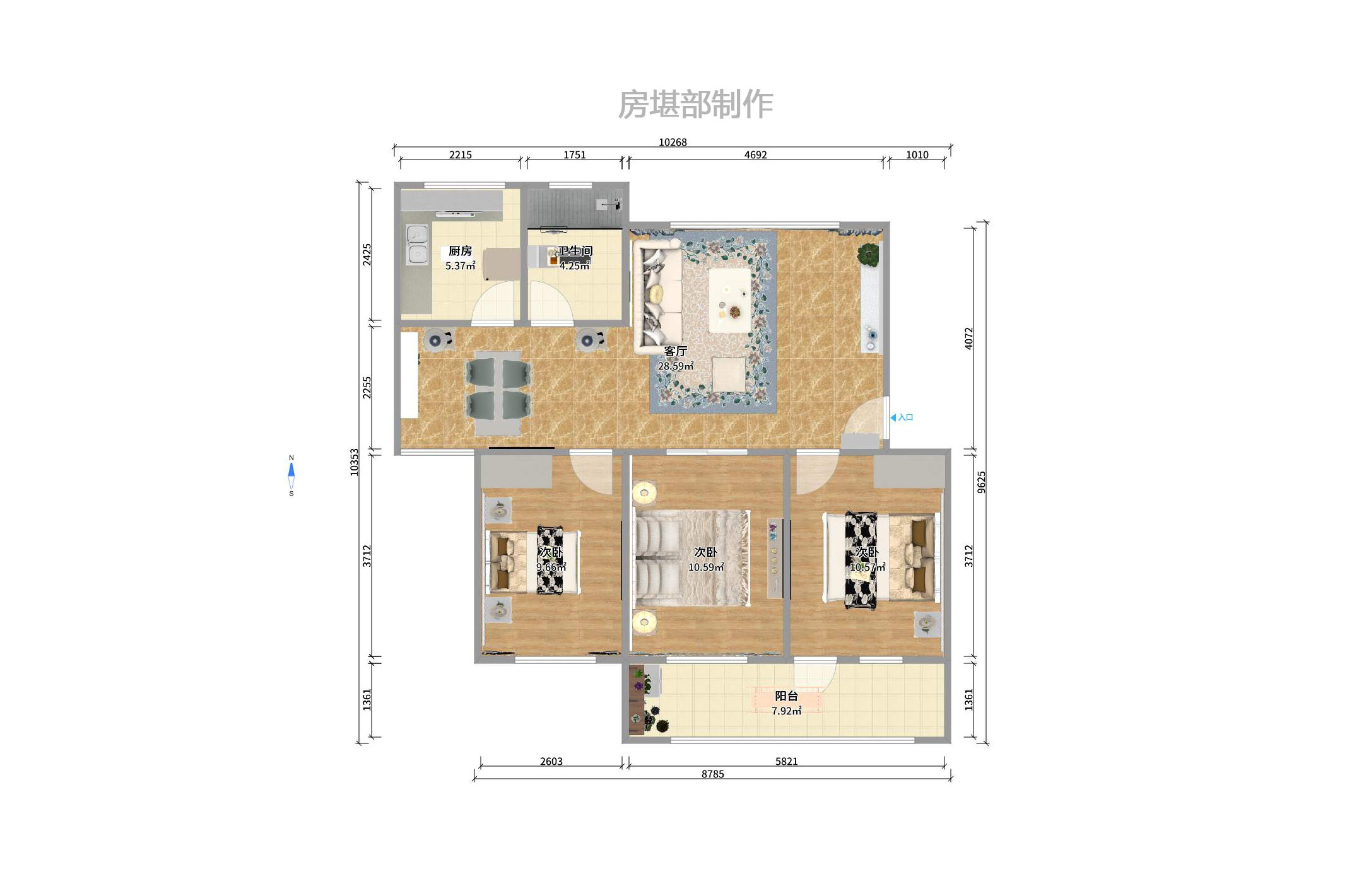 芙蓉区教师村 芙蓉区教师村室内图2