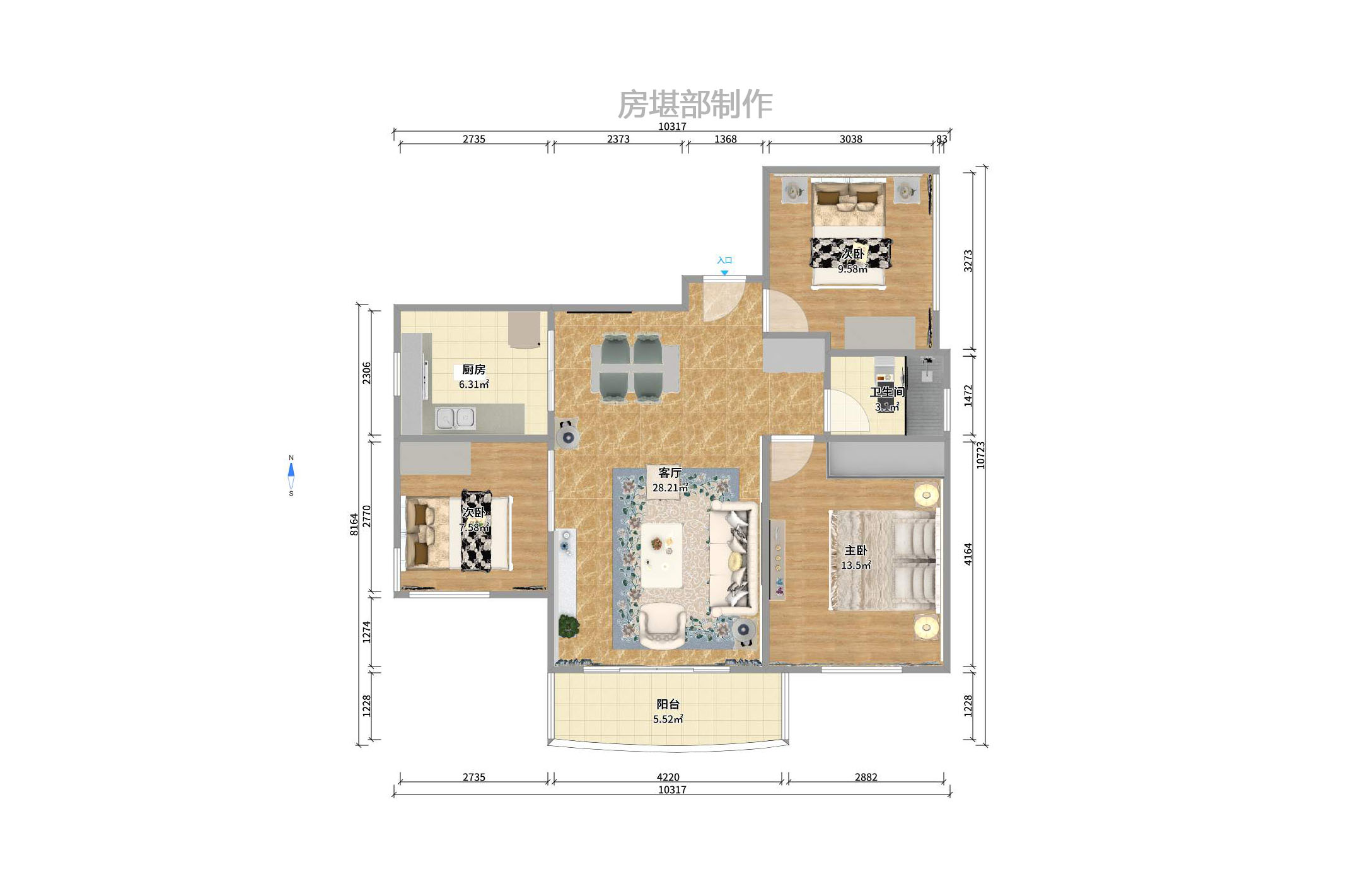 康斯丹郡(融程领秀佳园) 康斯丹郡(融程领秀佳园)室内图2