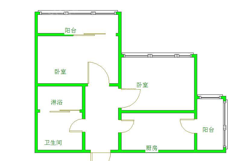 乐摩筑  1室1厅1卫   98.00万户型图