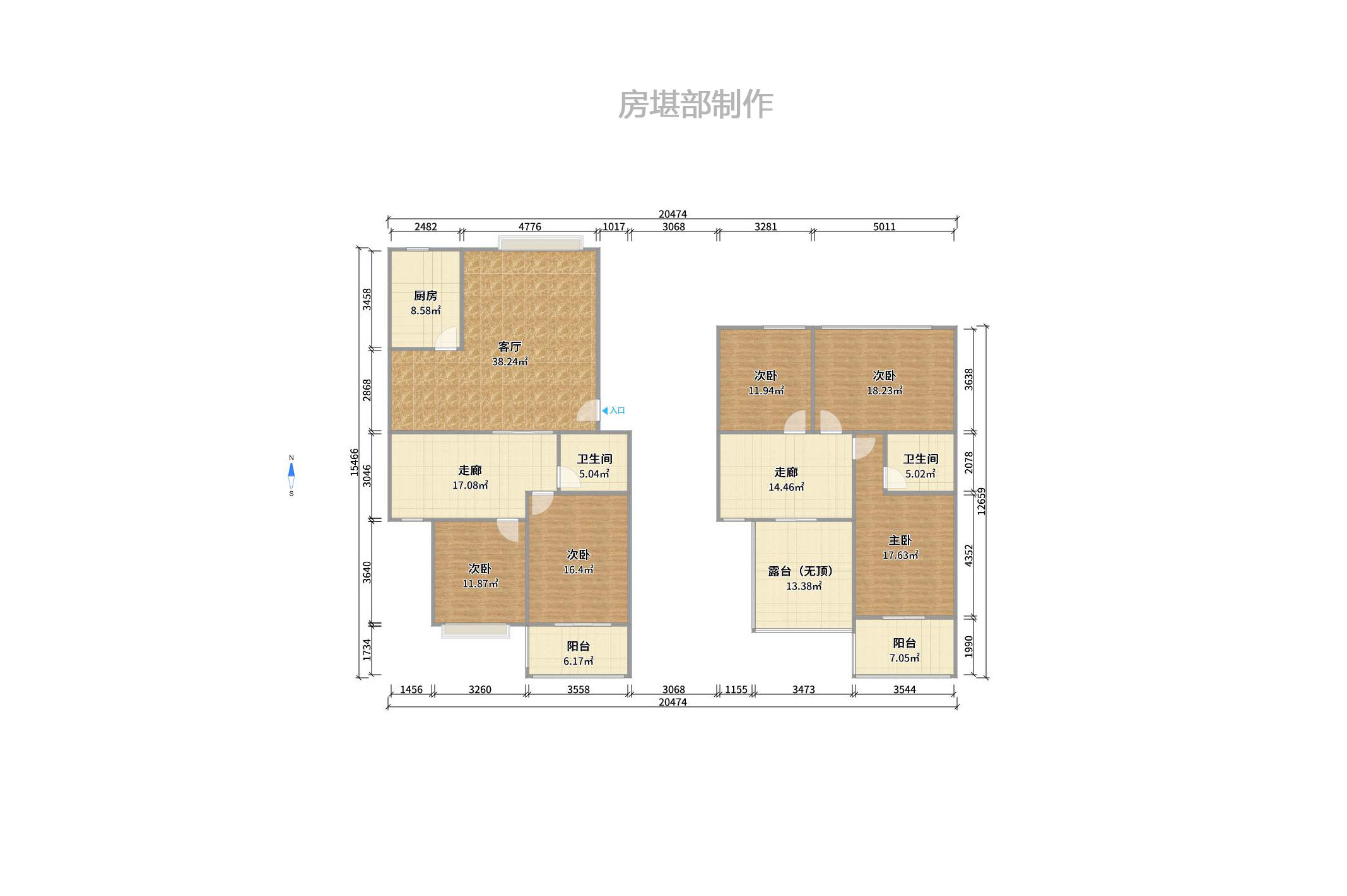 新星小區(qū)室內(nèi)圖2