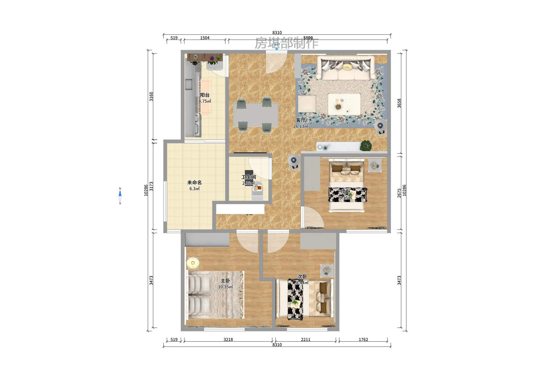 森林公园壹号(森林雅苑) 森林公园壹号(森林雅苑)室内图2