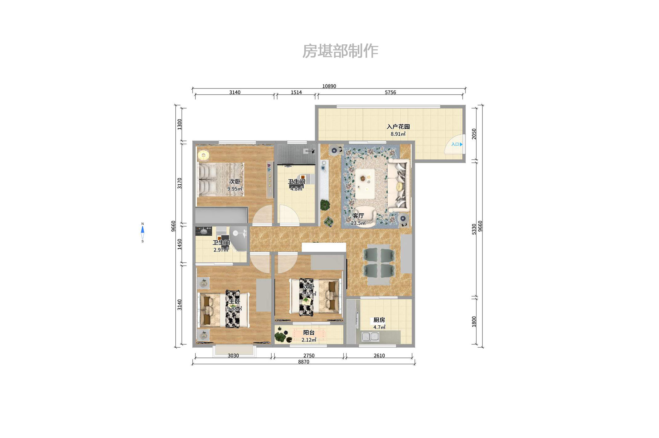尚都花园城 尚都花园城室内图2