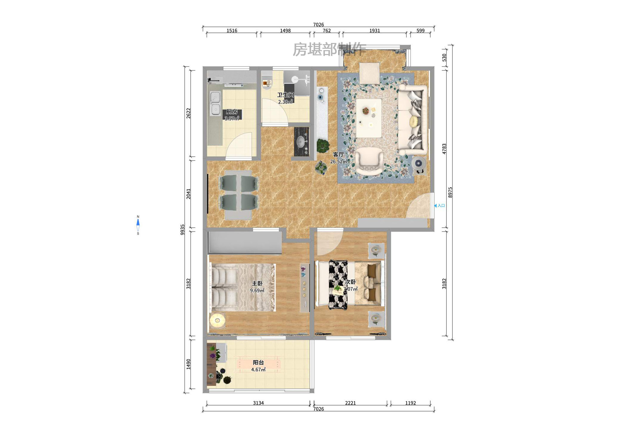 旭日东升 旭日东升室内图2