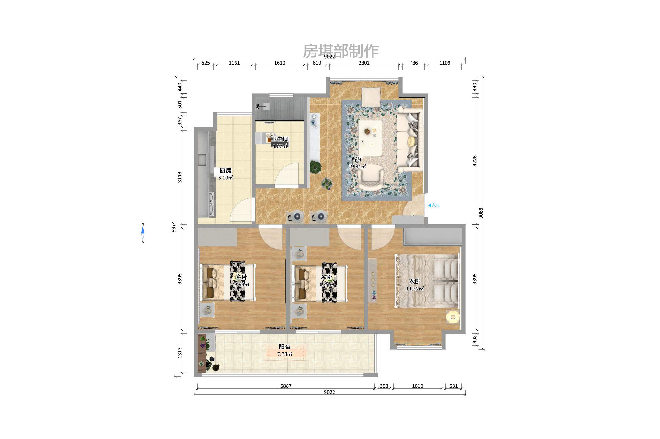 三0一佳园 三0一佳园室内图2