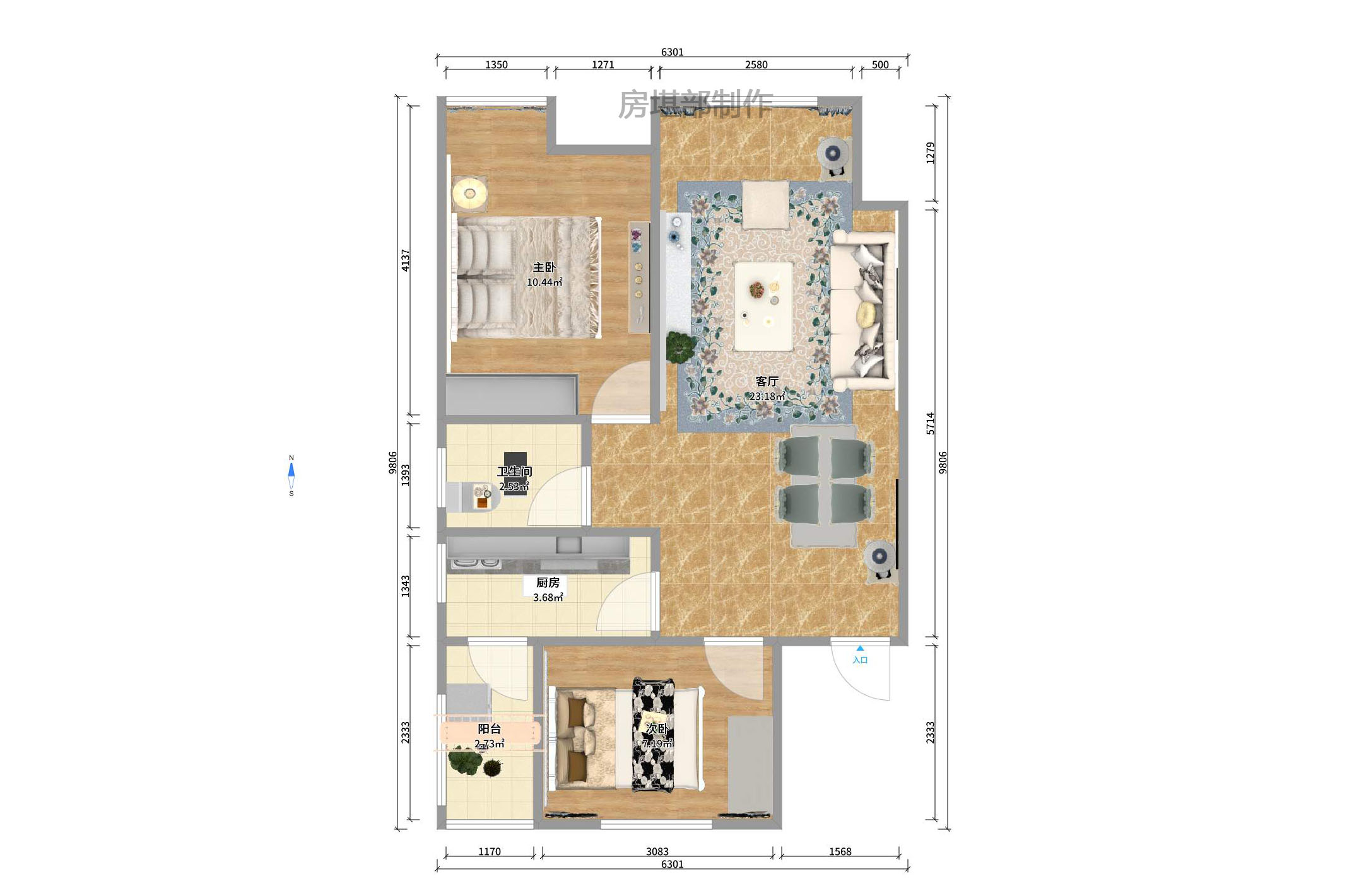 融科東南海室內(nèi)圖2