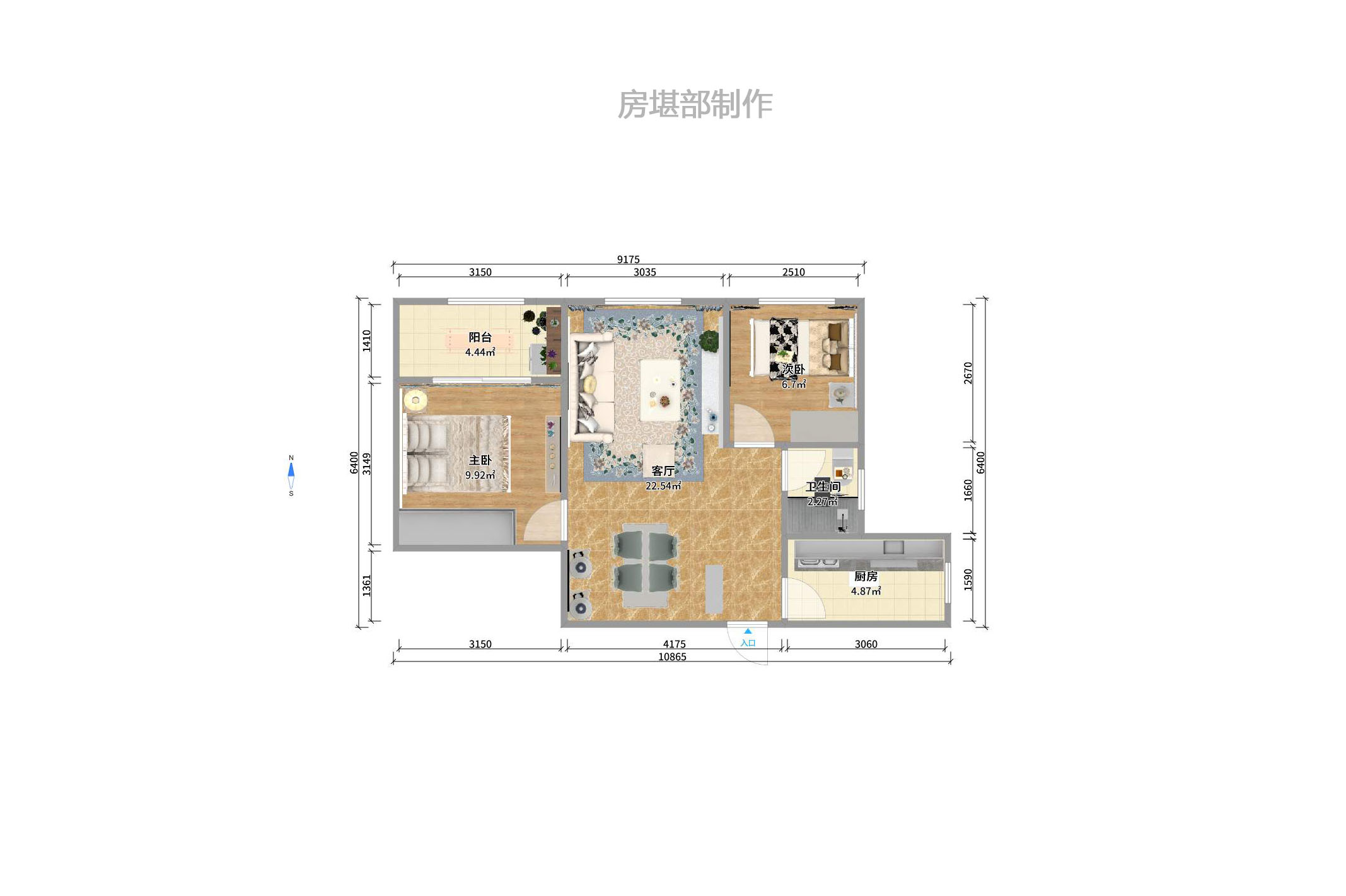 万科金域华府三四期室内图2