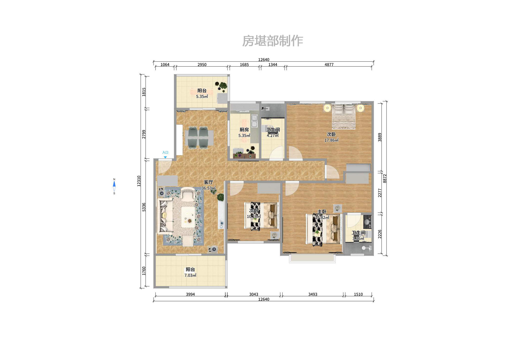 晟通城室内图2