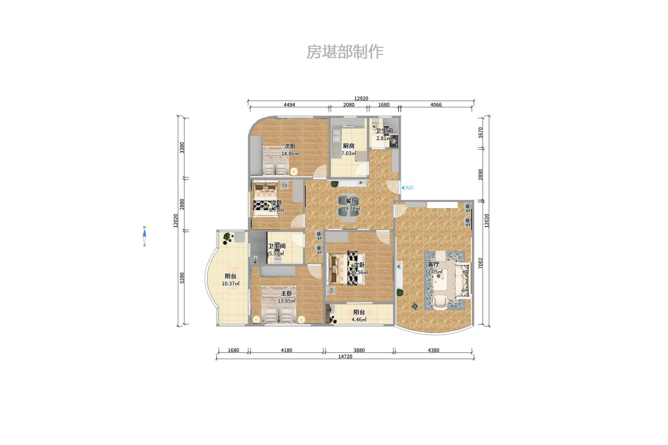 通发公寓室内图2