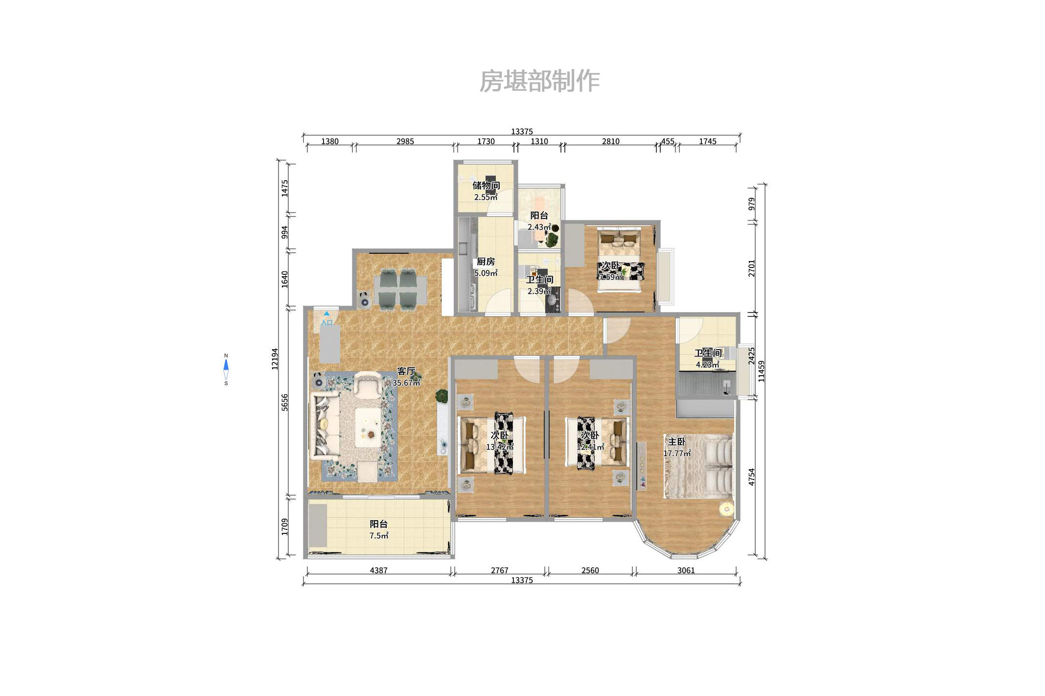 恒大名都室內(nèi)圖2