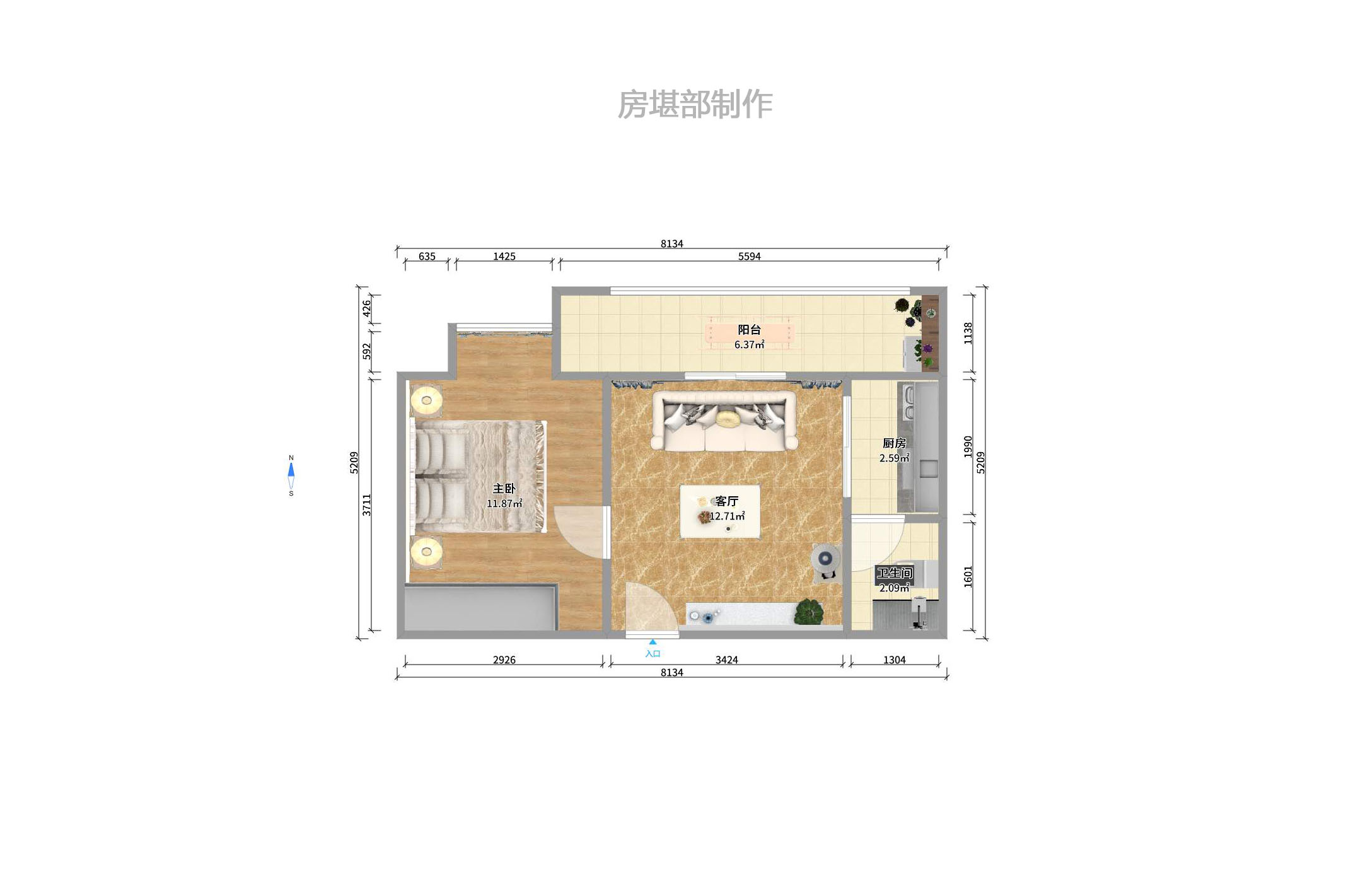 上河国际C区 上河国际C区室内图2