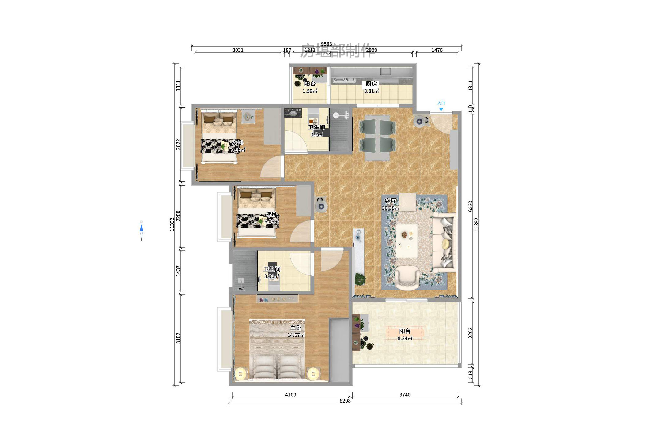 仁和香堤雅境 仁和香堤雅境室内图2