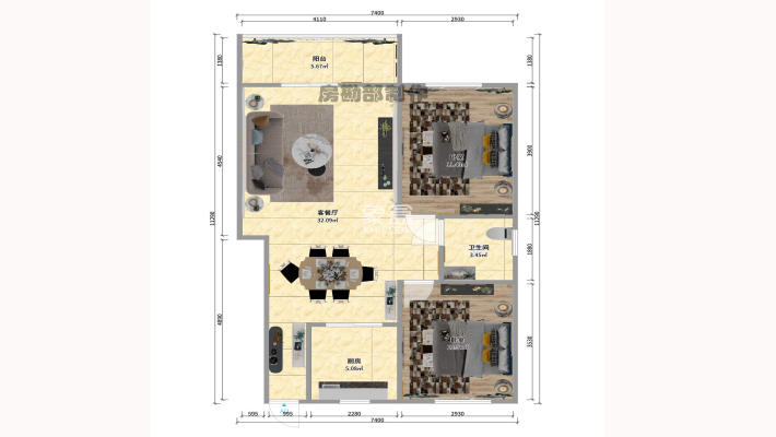 恩瑞公寓 恩瑞公寓室内图2