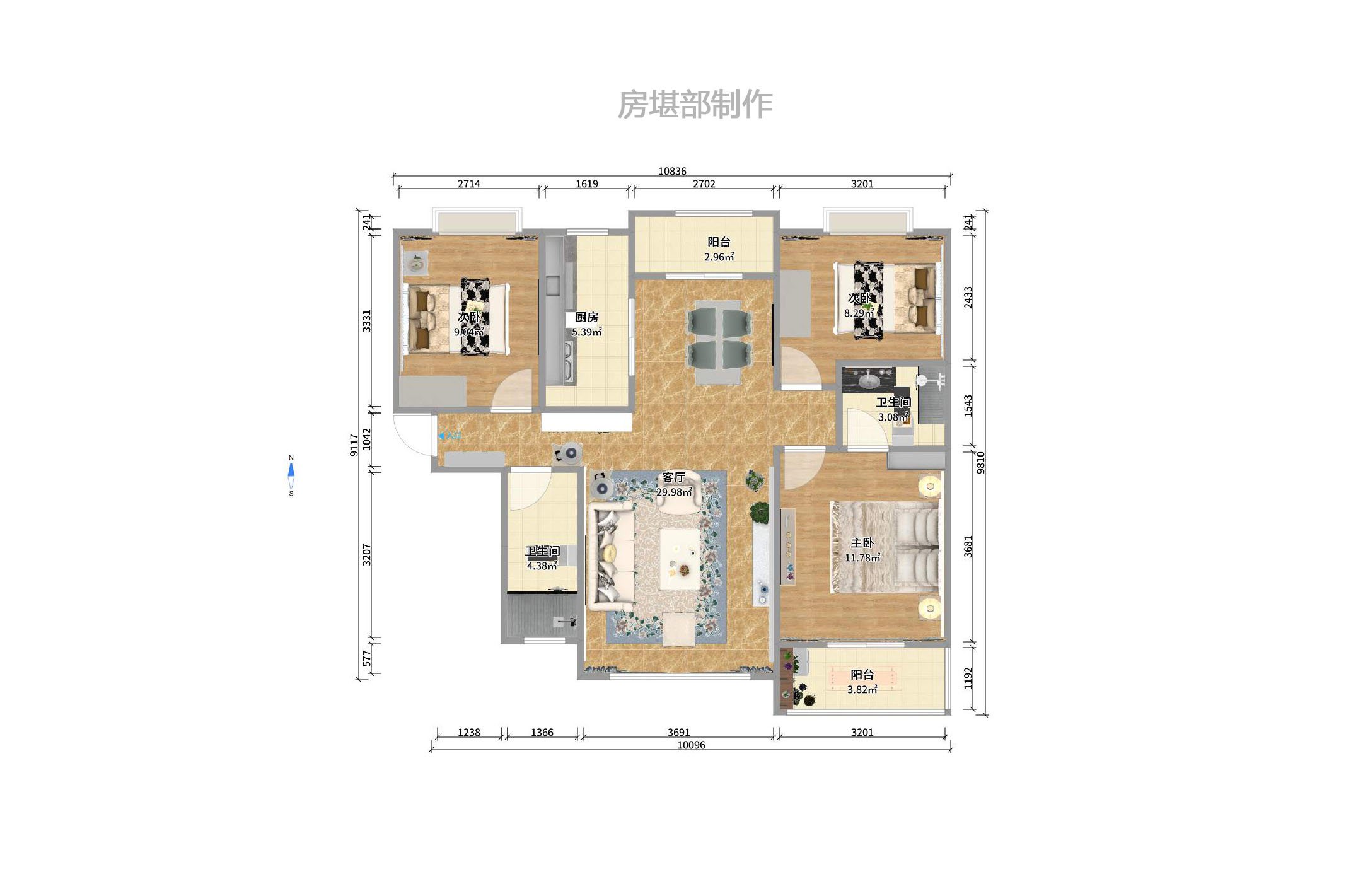 天驕福邸室內(nèi)圖2