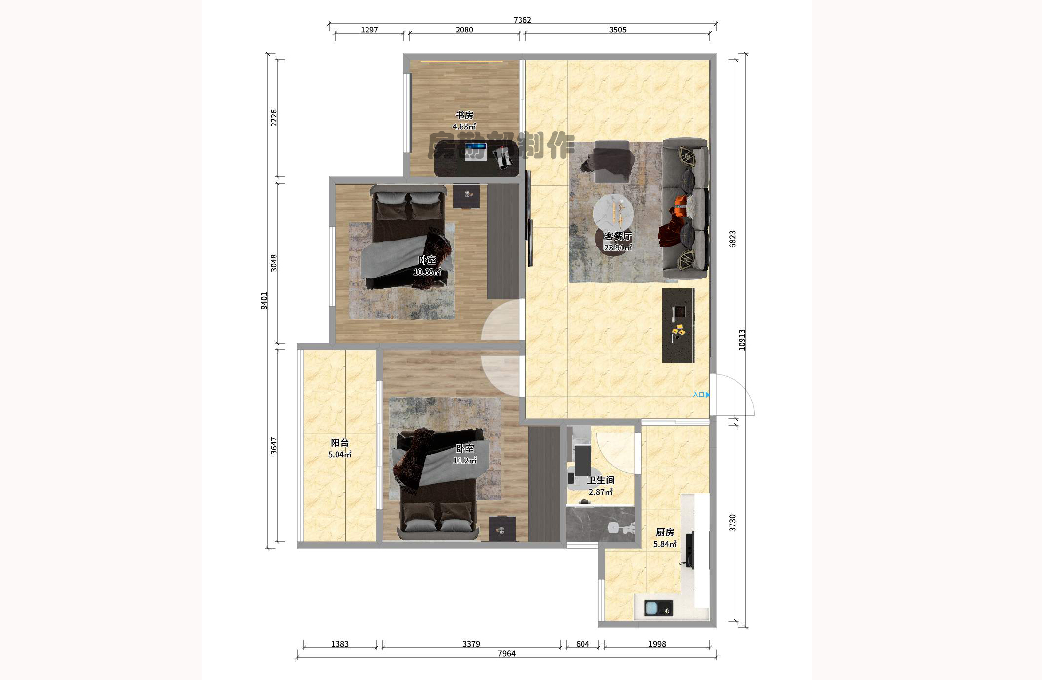 阳光丽城一期 阳光丽城一期室内图2