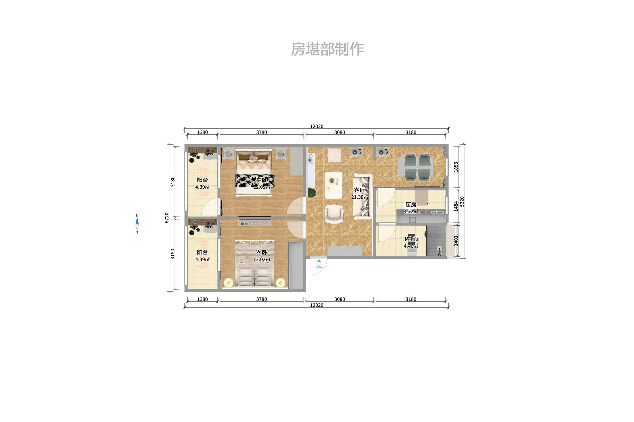 桂花公寓室內(nèi)圖2