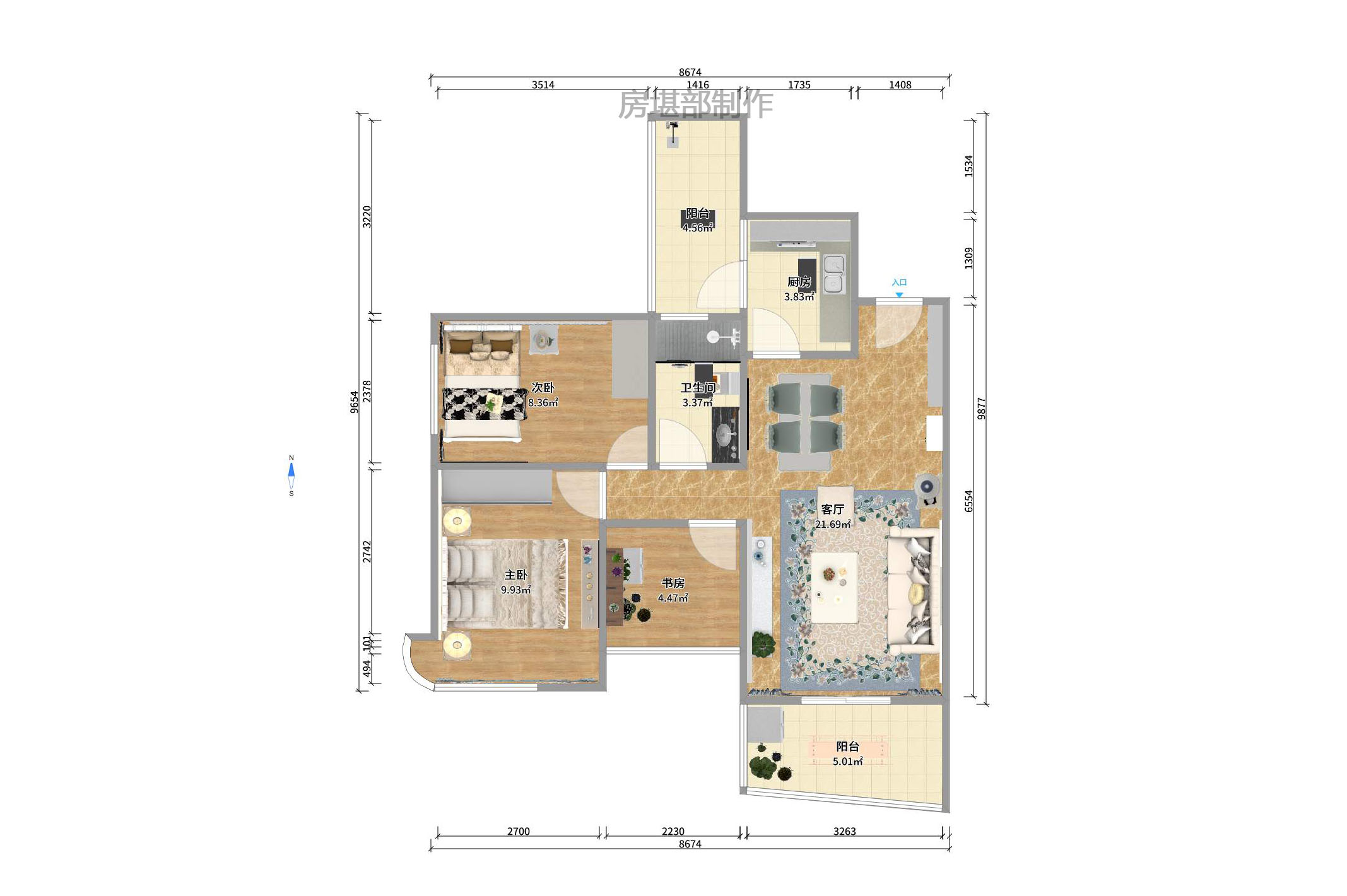 康斯丹郡(融程领秀佳园)  3室2厅1卫    1800.0元/月 康斯丹郡(融程领秀佳园)  3室2厅1卫    1800.0元/月户型图