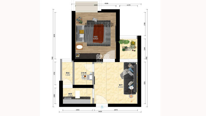 中江国际花城 中江国际花城室内图2