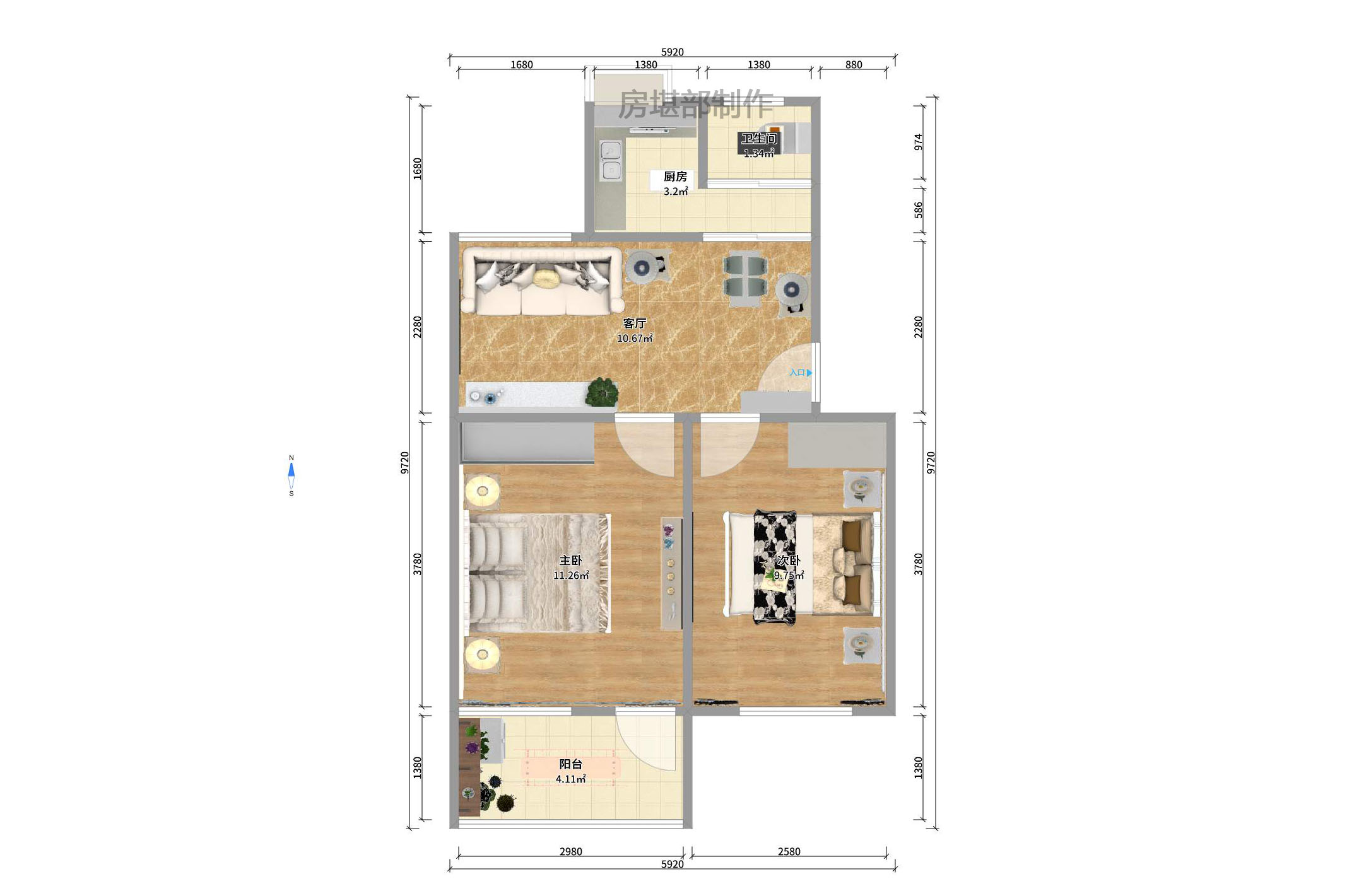 燕山街社区室内图2