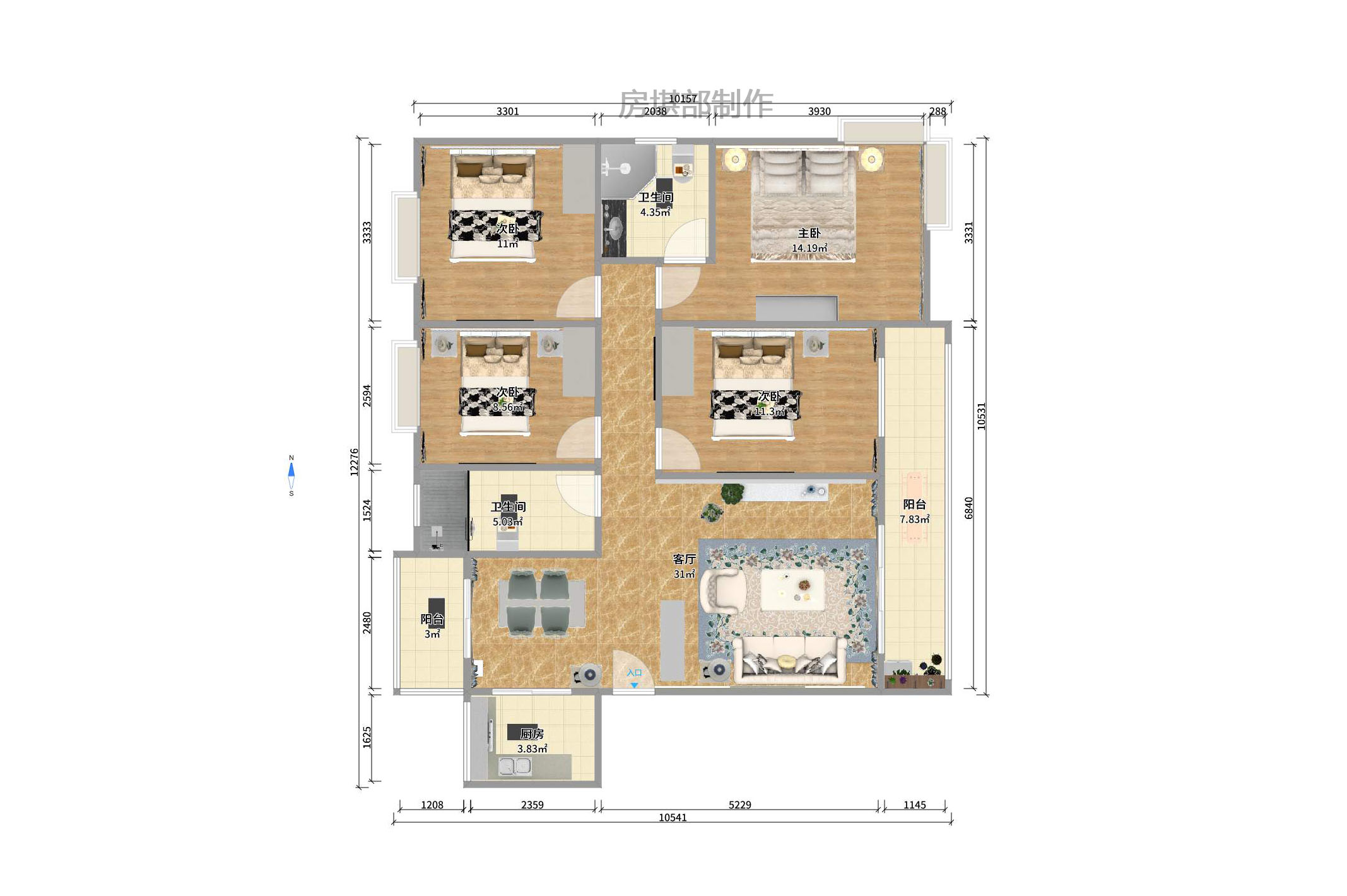 恒生碧水龙庭 恒生碧水龙庭室内图2