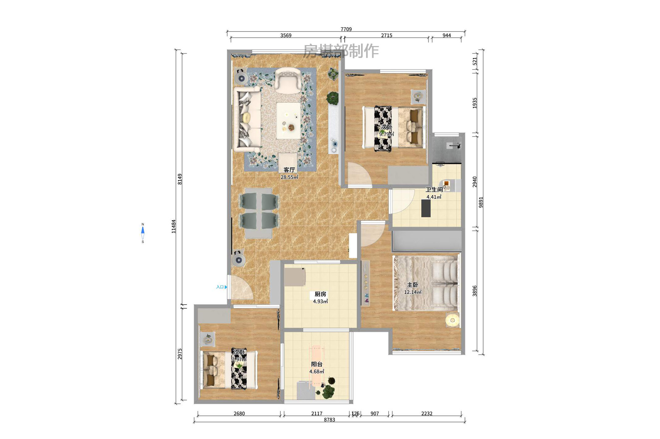 康斯丹郡(融程领秀佳园) 康斯丹郡(融程领秀佳园)室内图2