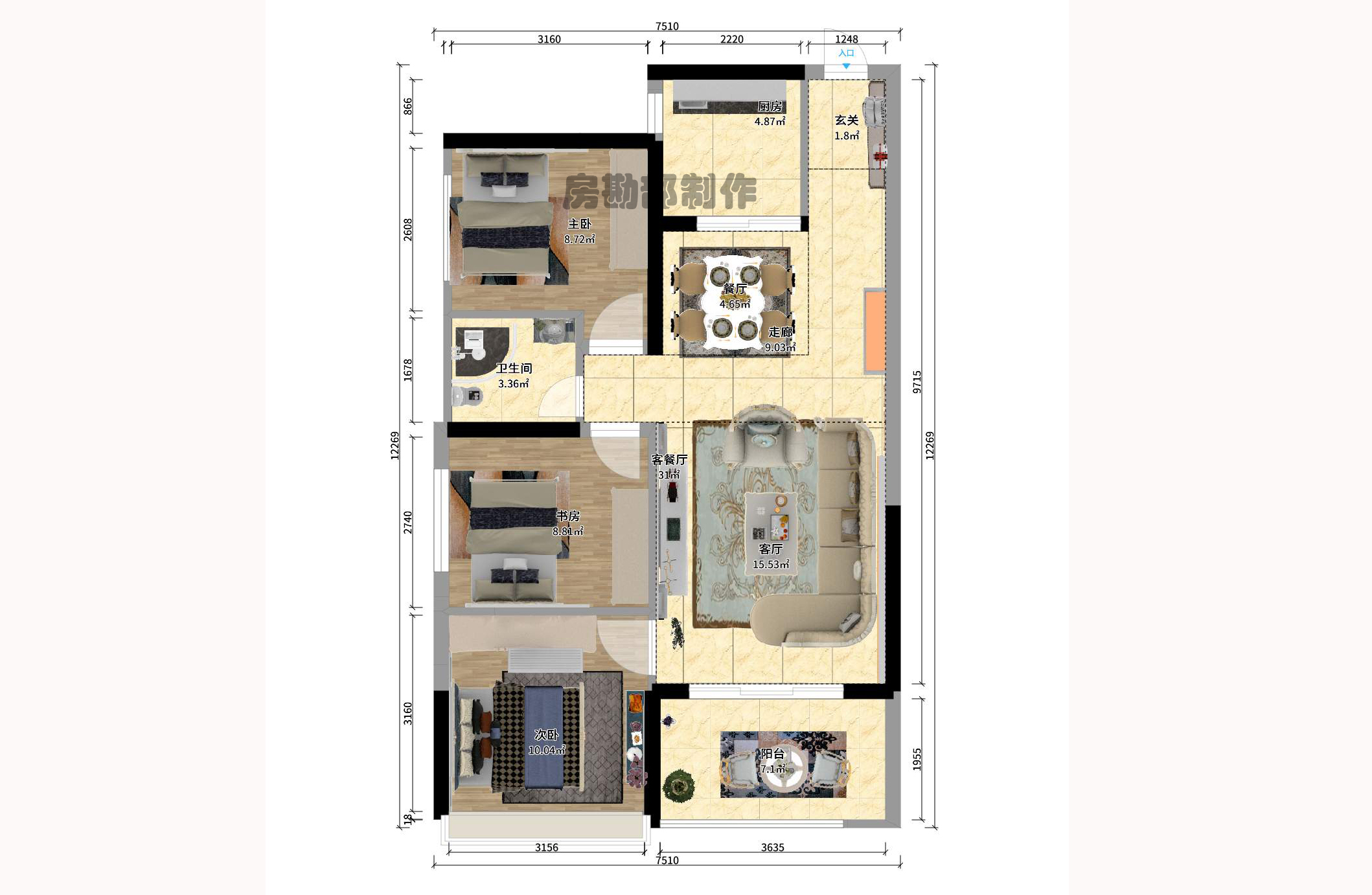 达美D6区 达美D6区室内图2