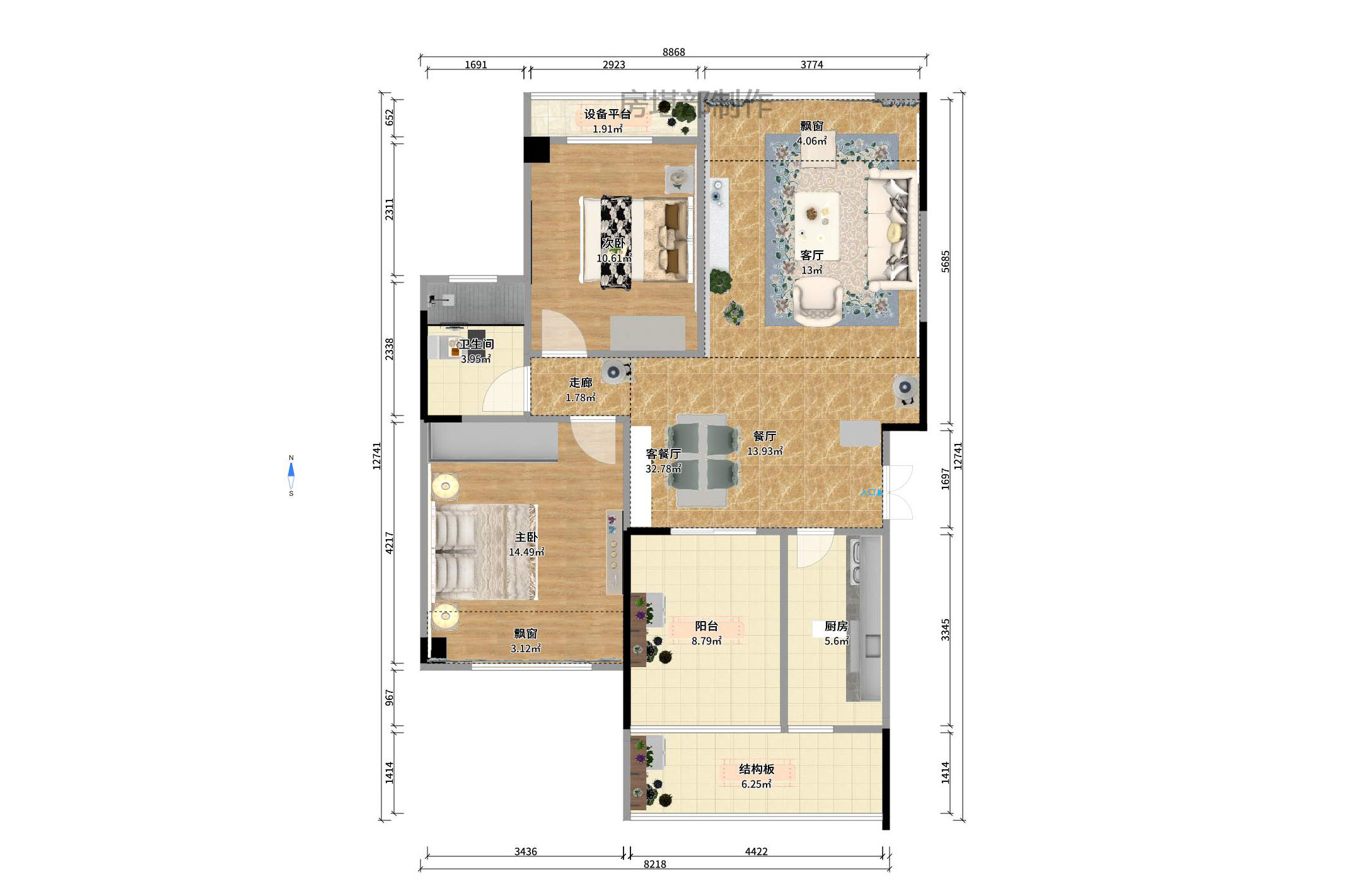 康斯丹郡(融程领秀佳园) 康斯丹郡(融程领秀佳园)室内图2