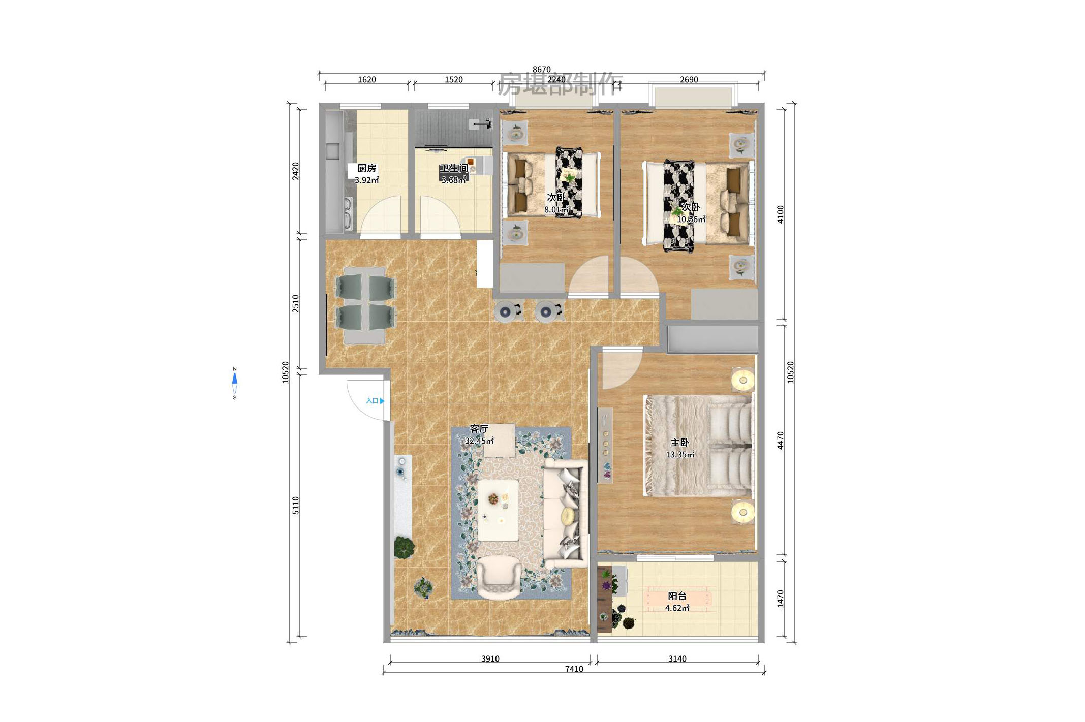 黑石铺路48所家属区(第四十八研究所) 黑石铺路48所家属区(第四十八研究所)室内图2